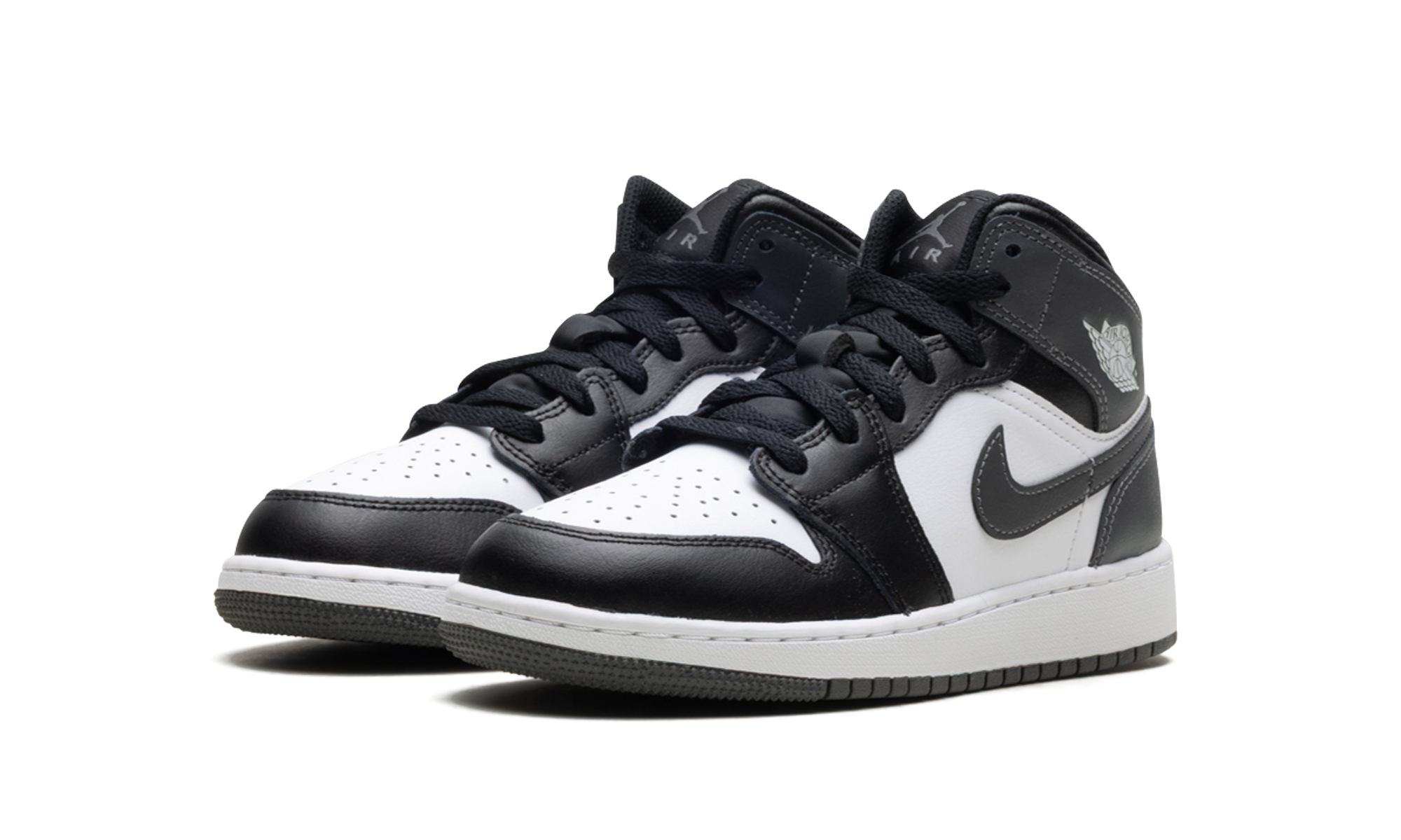 Air Jordan 1 Mid "Black/ Iron Grey/ White"