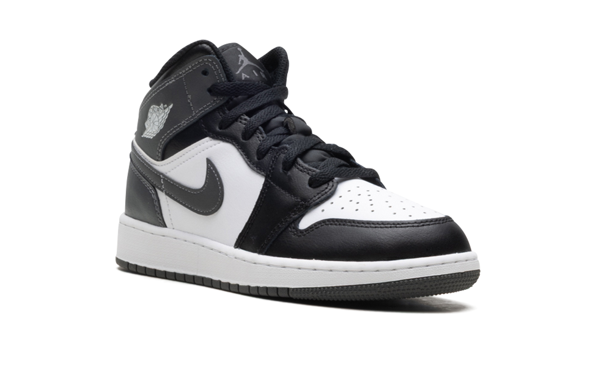 Air Jordan 1 Mid "Black/ Iron Grey/ White"