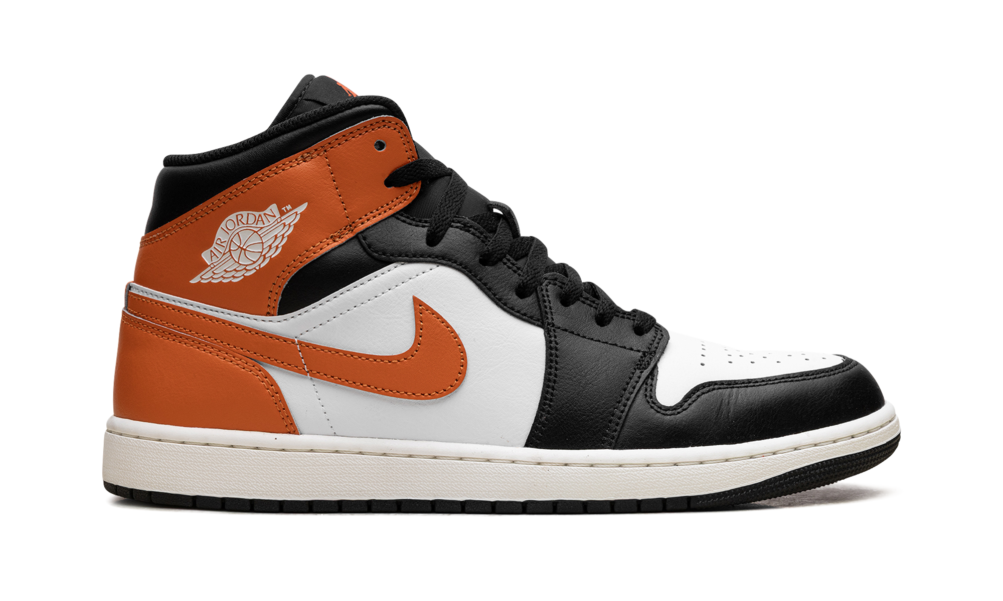 Air Jordan 1 Mid "Black Toe Starfish"