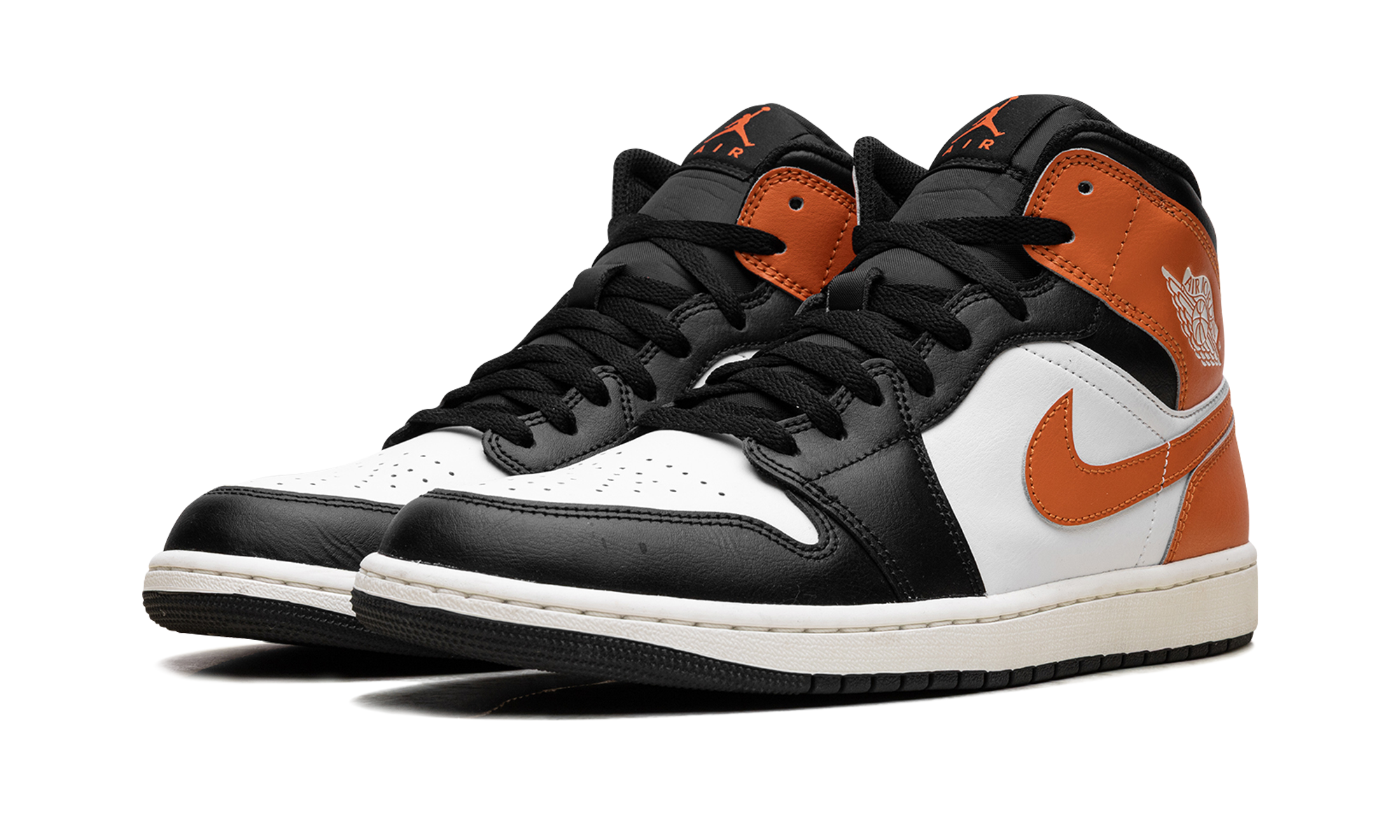 Air Jordan 1 Mid "Black Toe Starfish"
