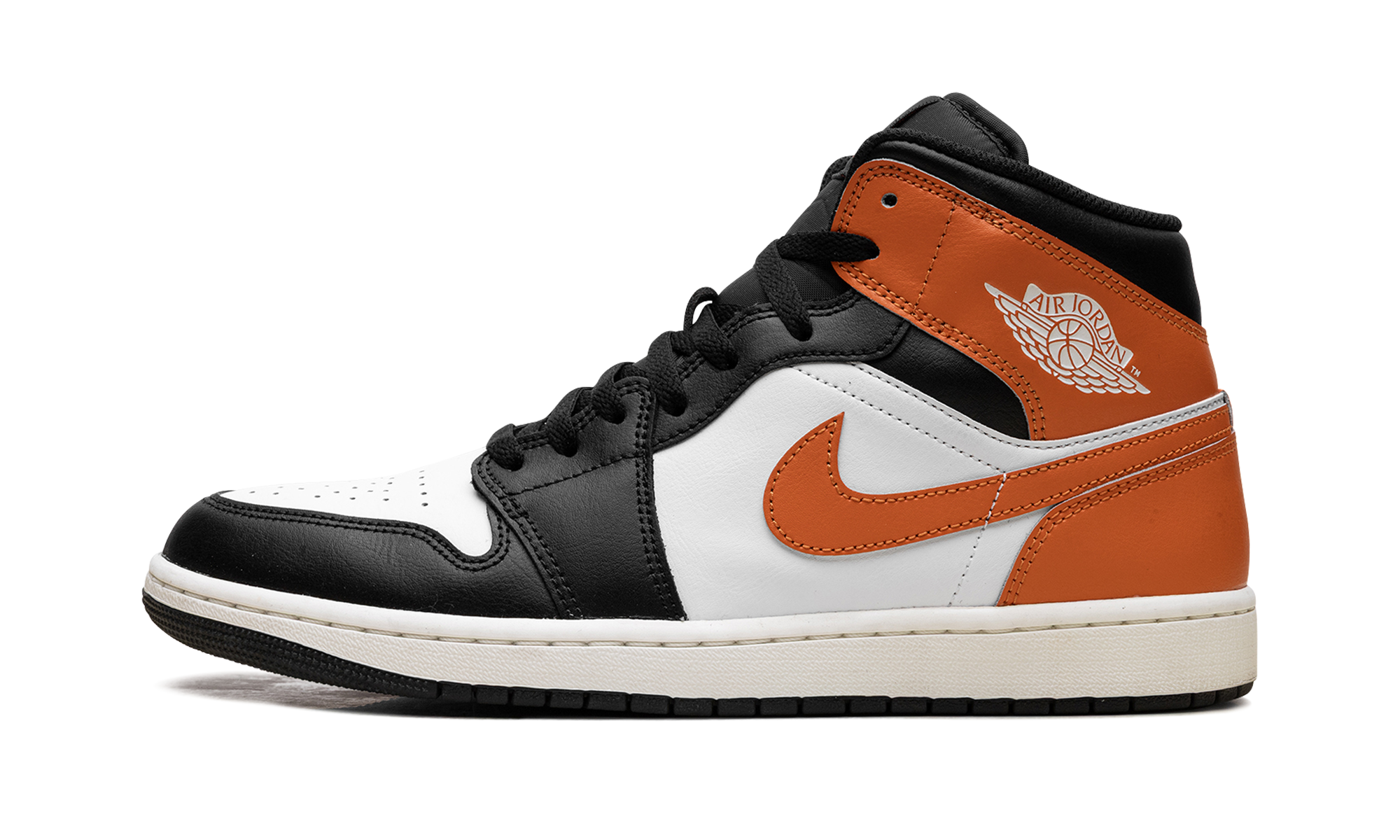 Air Jordan 1 Mid "Black Toe Starfish"