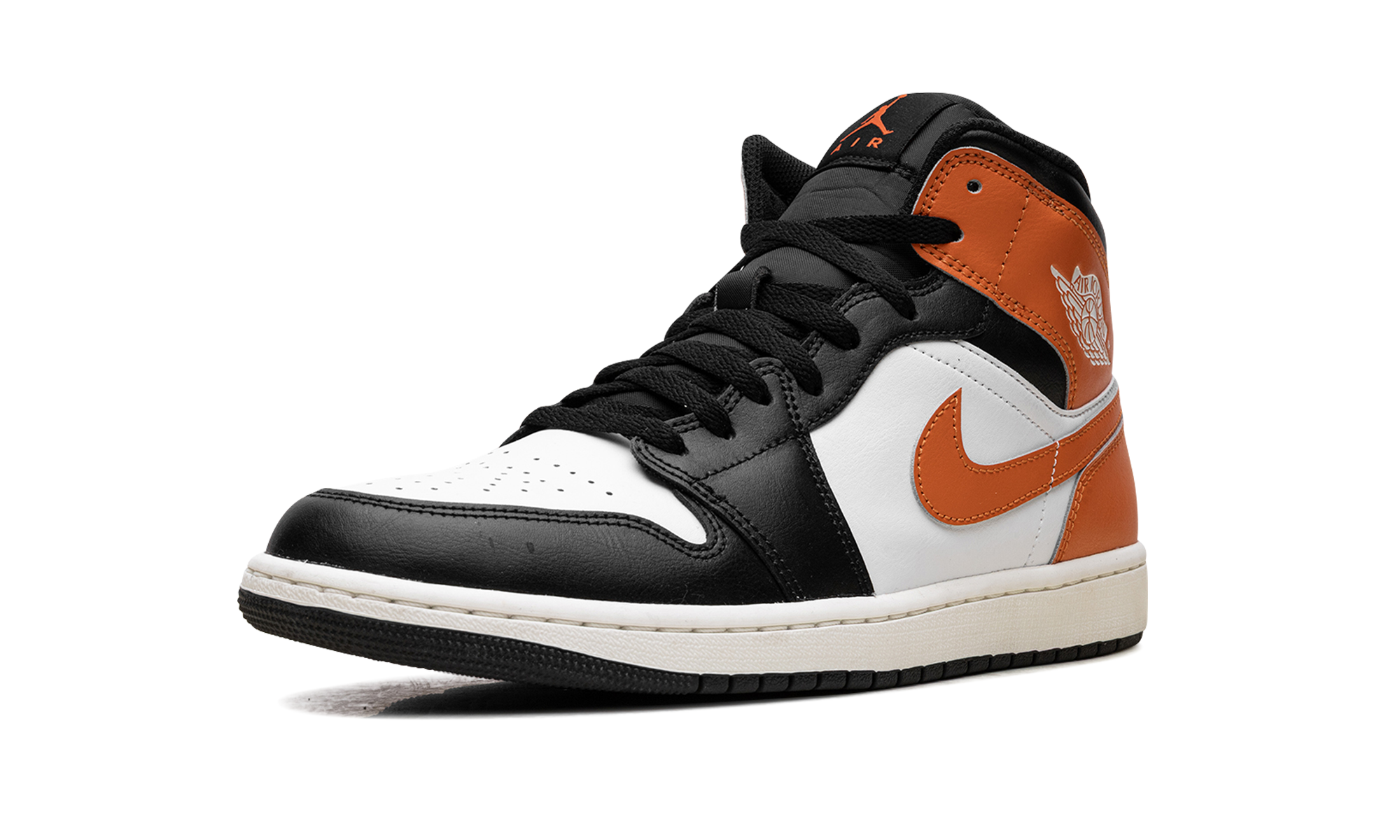 Air Jordan 1 Mid "Black Toe Starfish"