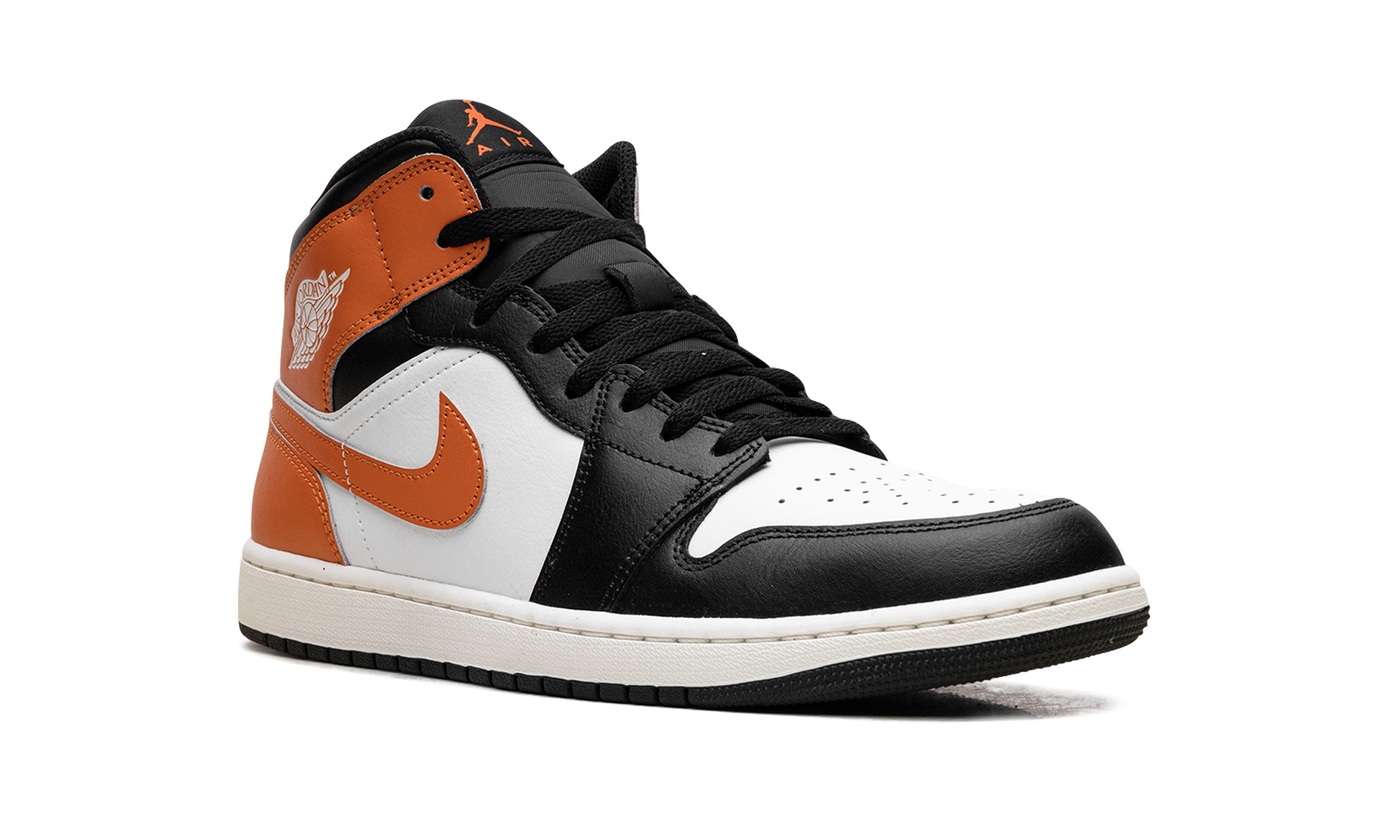 Air Jordan 1 Mid "Black Toe Starfish"