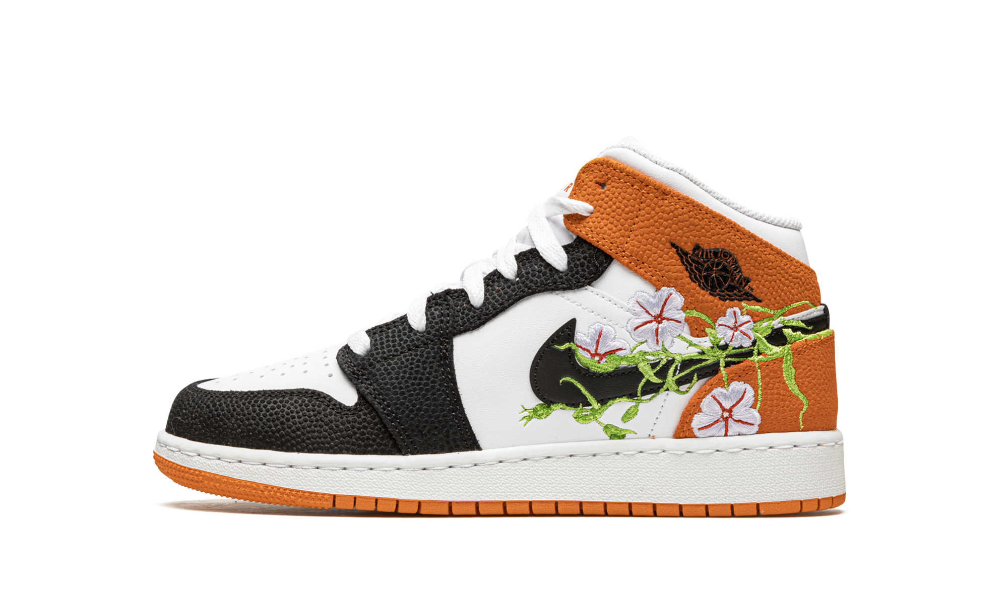 Air Jordan 1 Mid GS "Basketball Blossom"