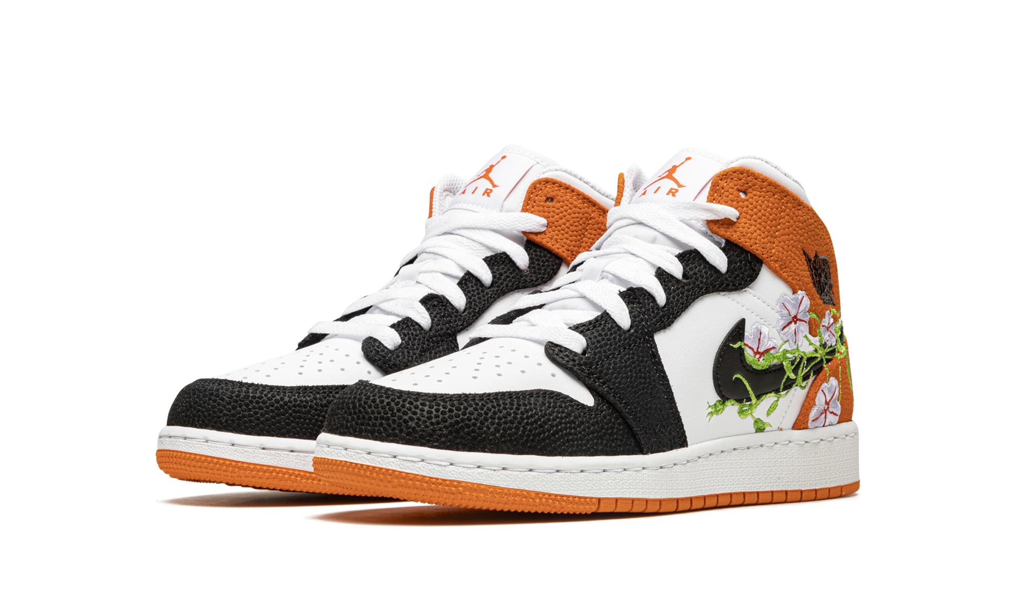 Air Jordan 1 Mid GS "Basketball Blossom"
