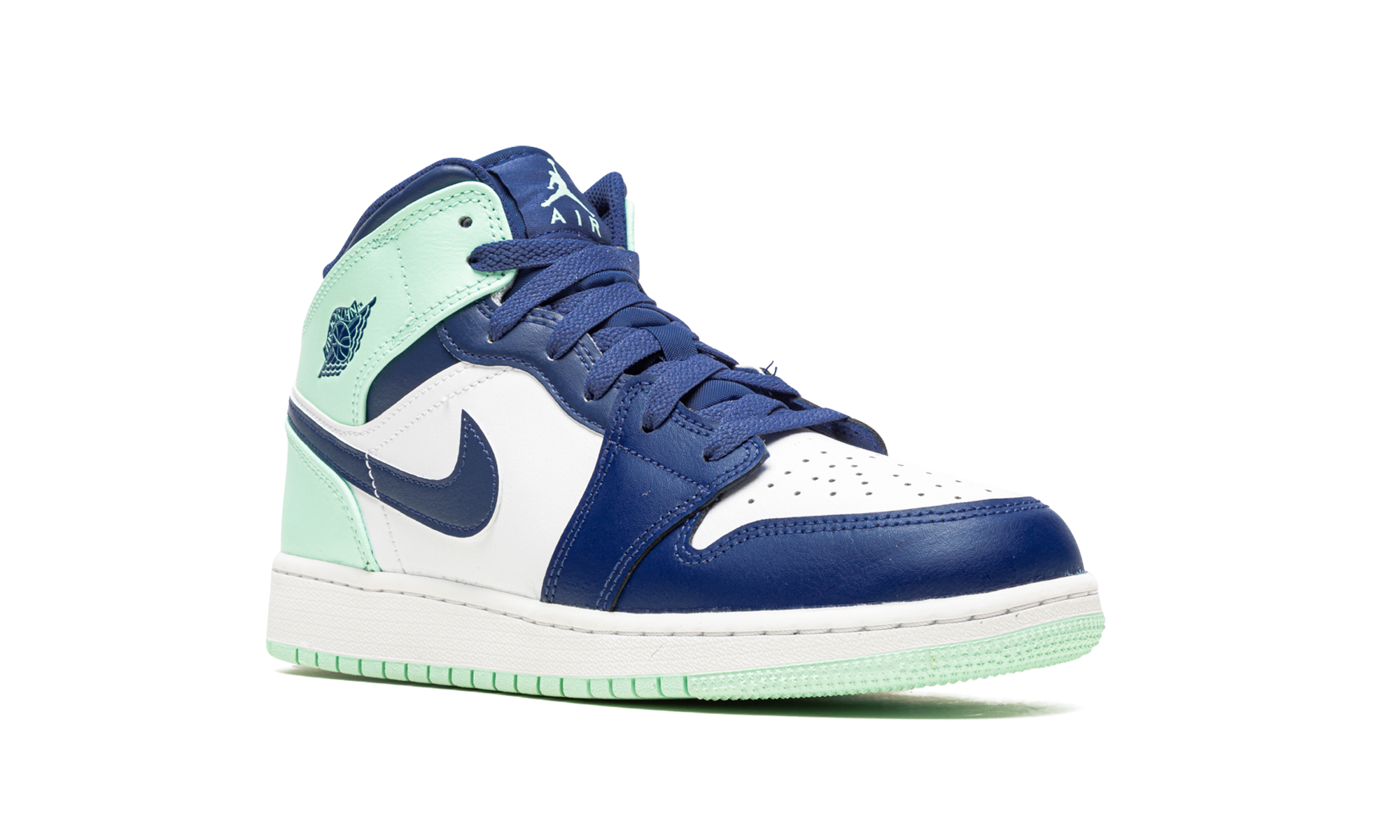 Air Jordan 1 Mid GS "Blue Mint"