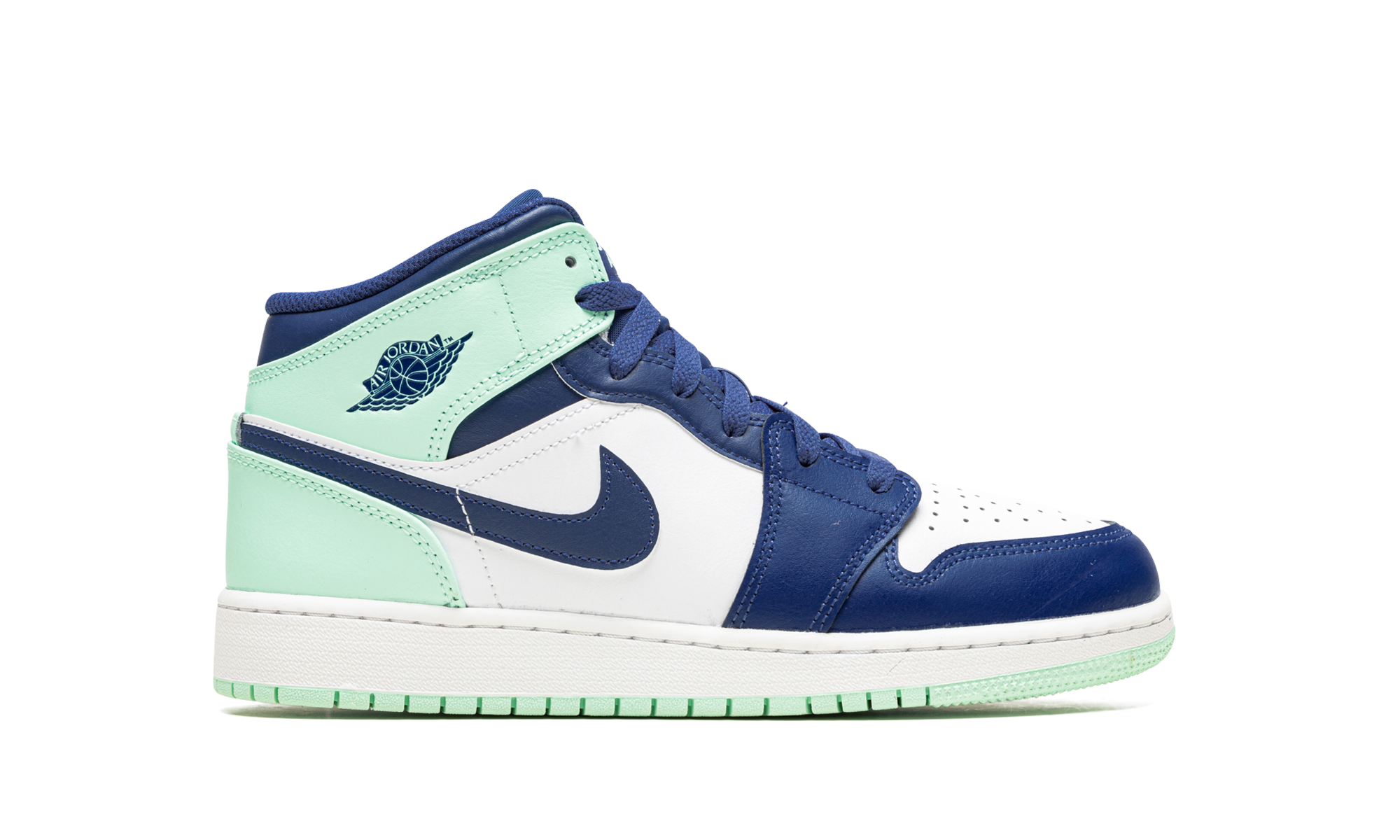 Air Jordan 1 Mid GS "Blue Mint"