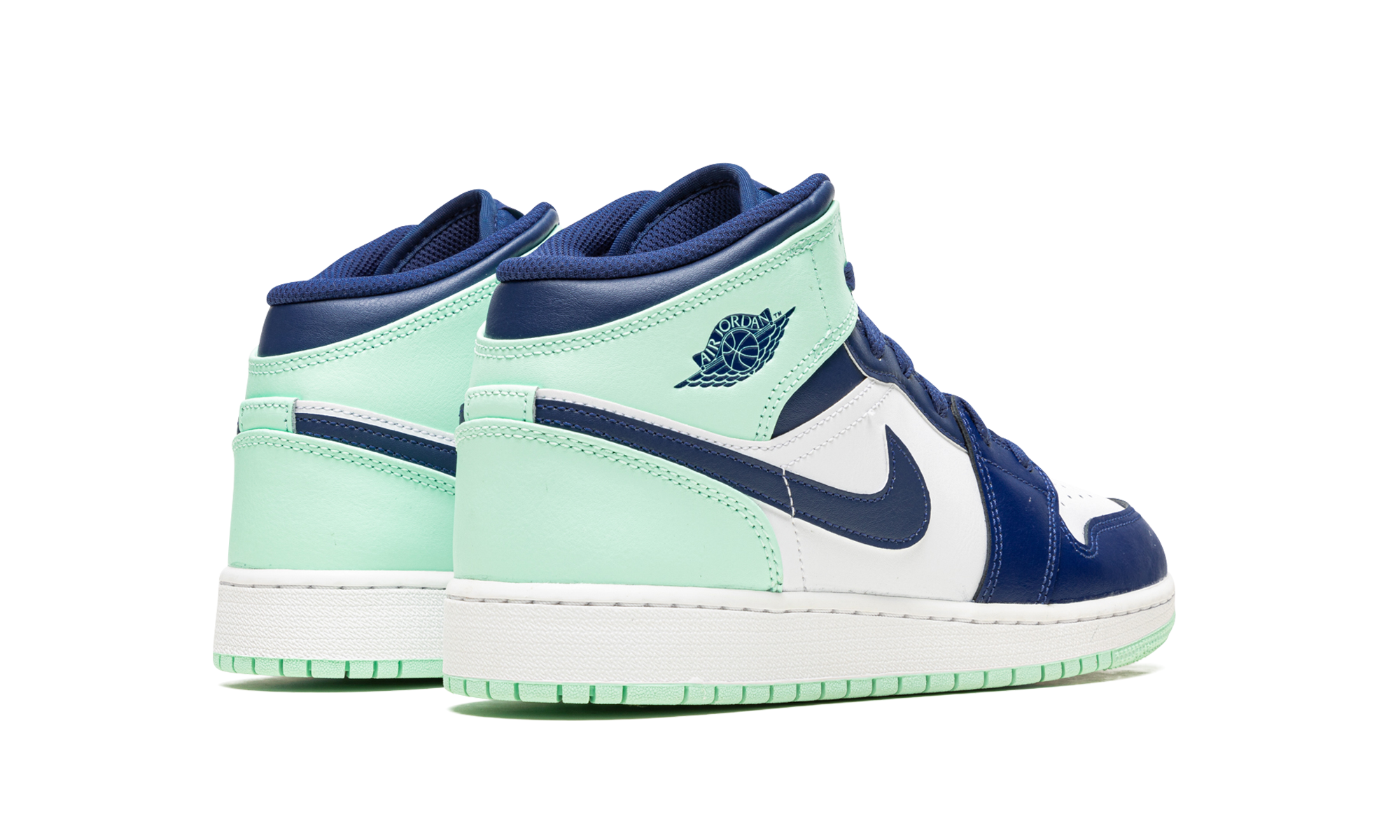 Air Jordan 1 Mid GS "Blue Mint"