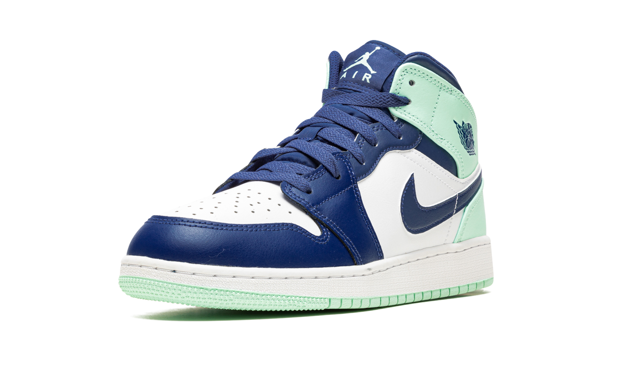 Air Jordan 1 Mid GS "Blue Mint"