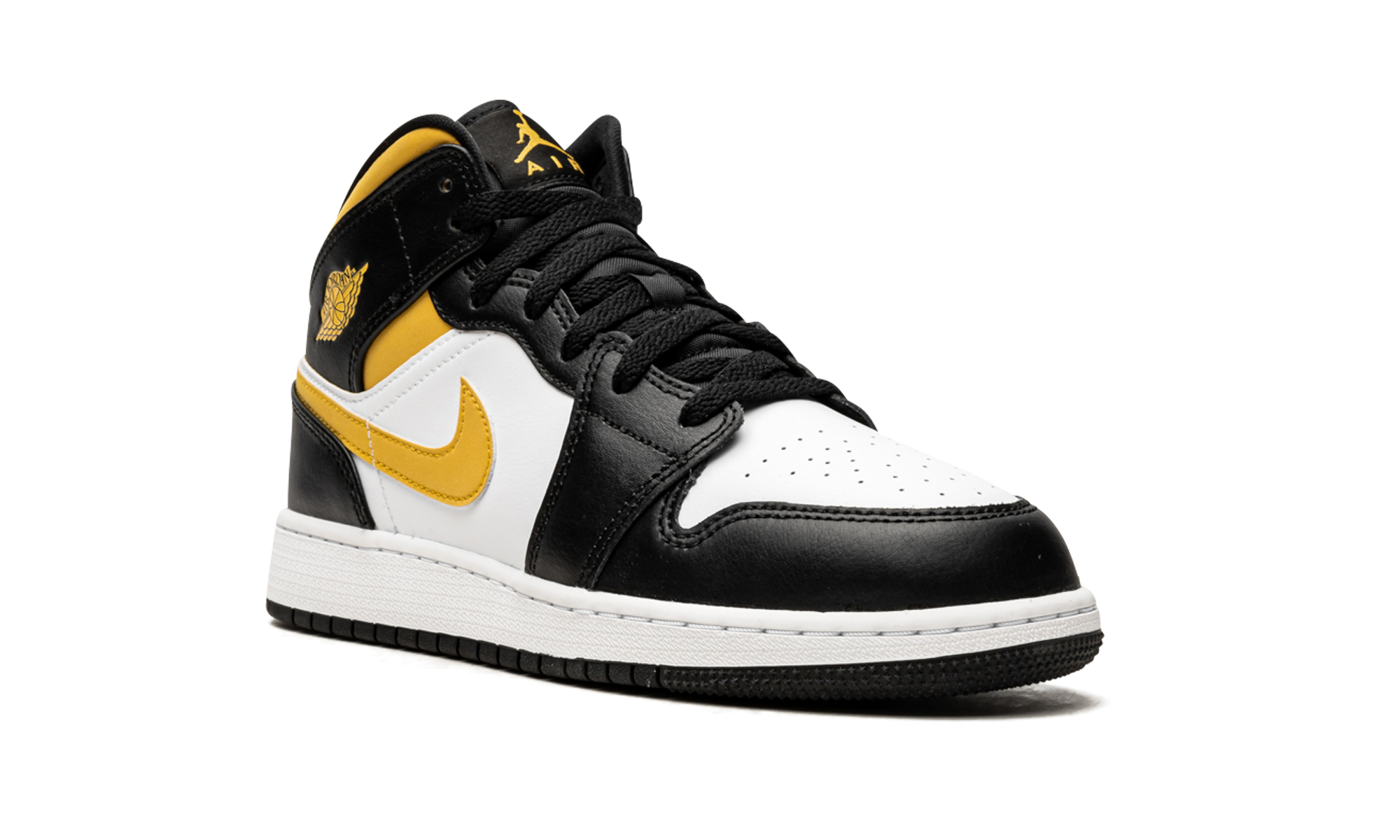 Air Jordan 1 Mid GS "Pollen / Black / White"