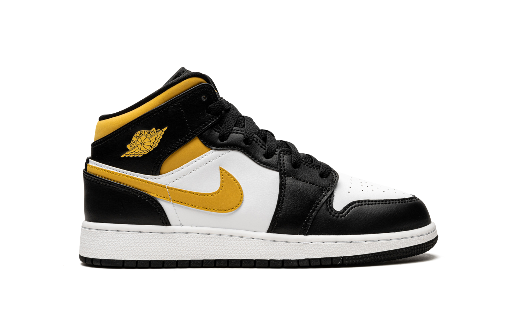 Air Jordan 1 Mid GS "Pollen / Black / White"