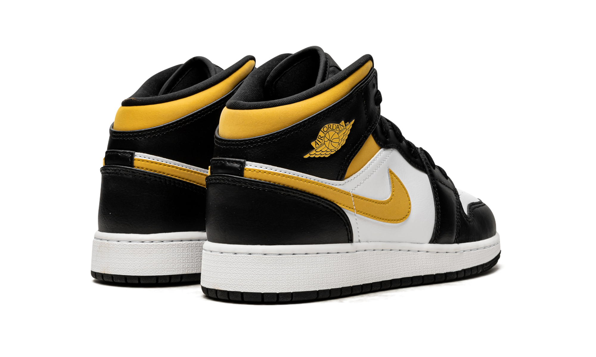 Air Jordan 1 Mid GS "Pollen / Black / White"