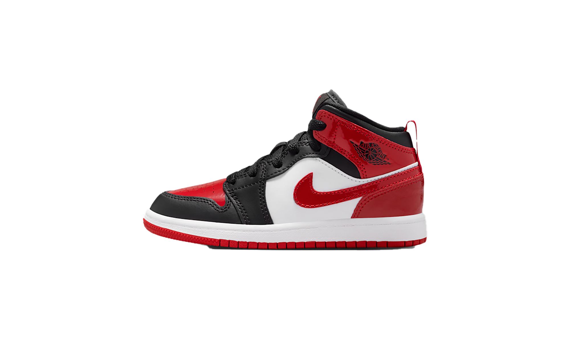 Air Jordan 1 Mid GS "Red/black"
