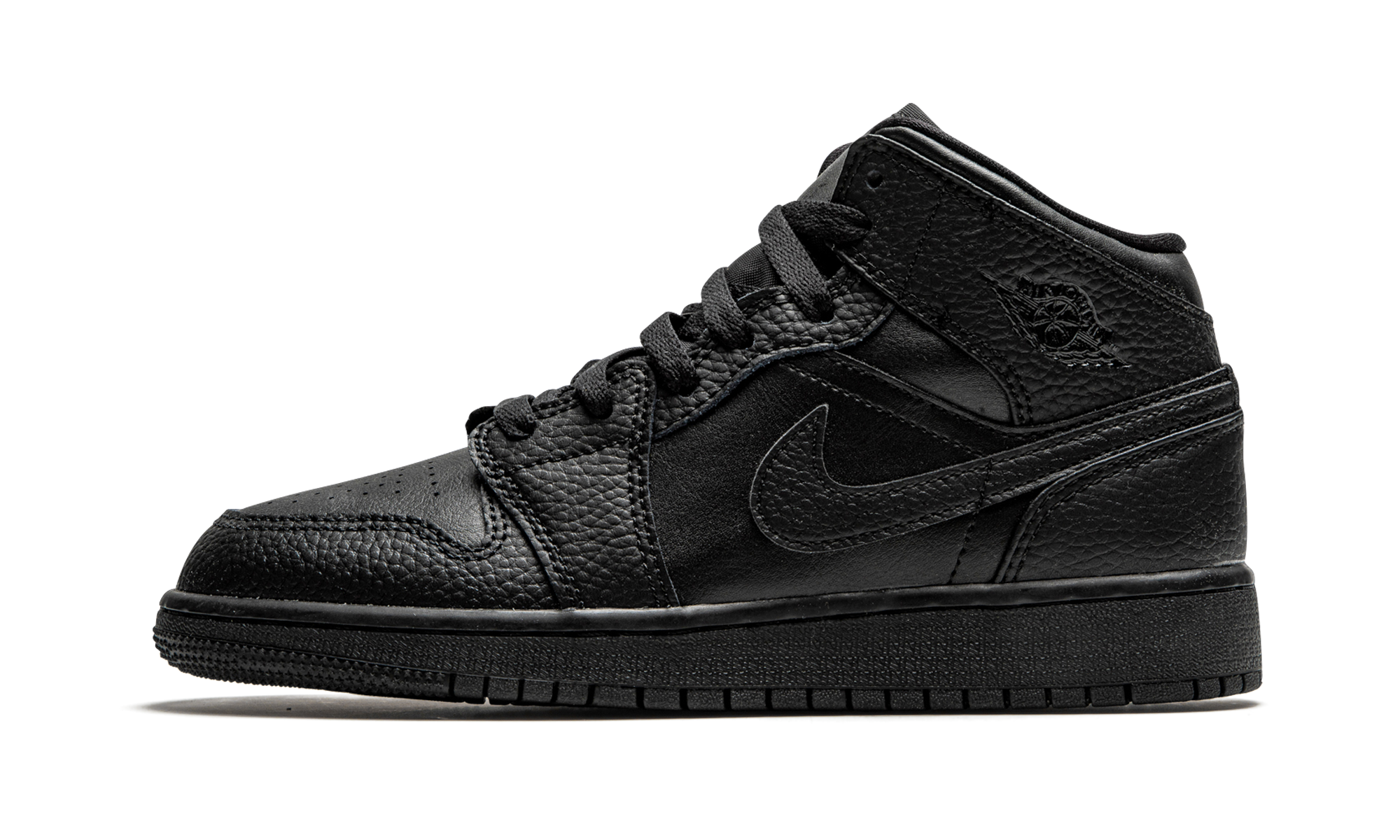 Air Jordan 1 Mid GS "Triple Black"