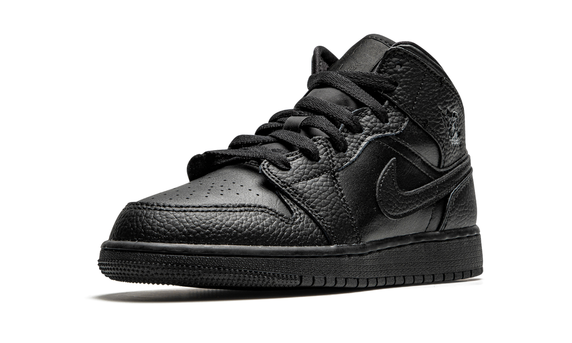 Air Jordan 1 Mid GS "Triple Black"