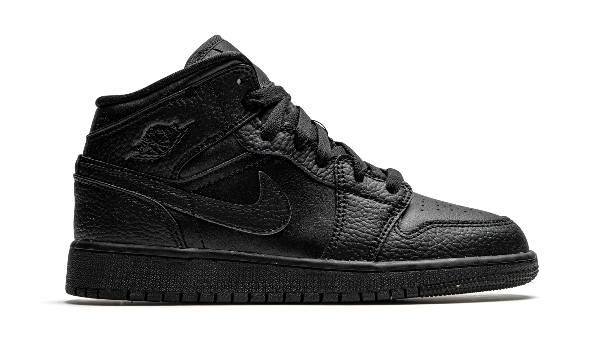 Air Jordan 1 Mid GS "Triple Black"