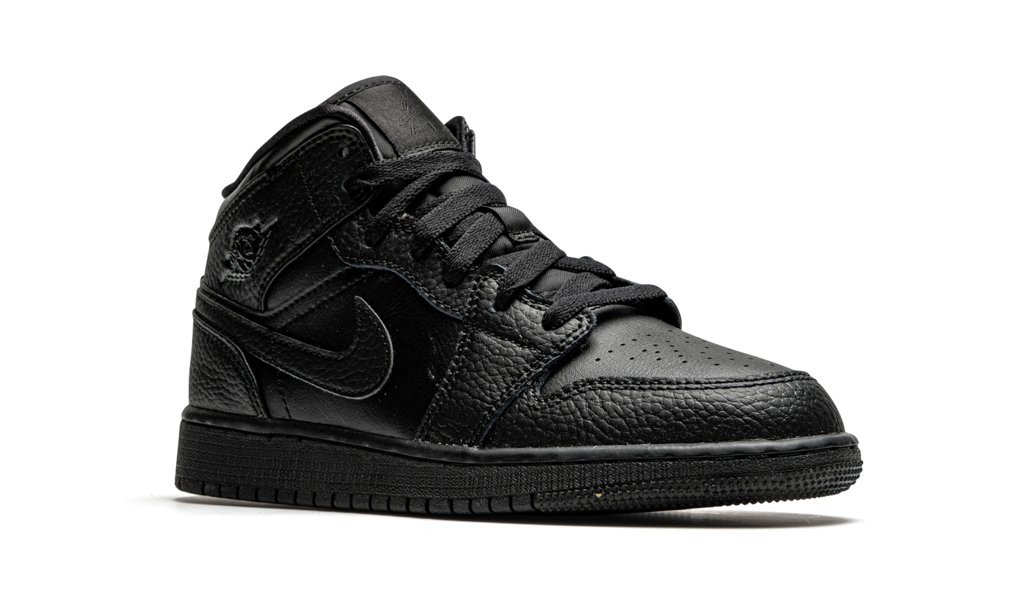 Air Jordan 1 Mid GS "Triple Black"