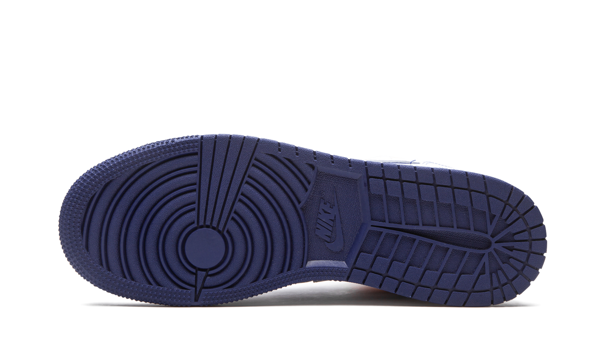 Air Jordan 1 Mid GS "White Deep Royal Blue"