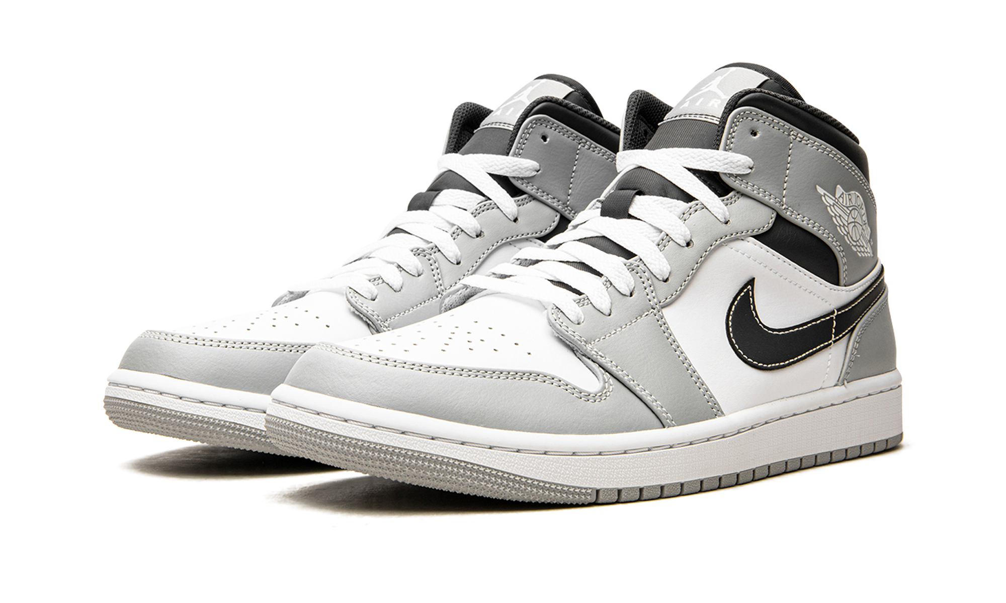 Air Jordan 1 Mid "Light Smoke Grey 2.0"