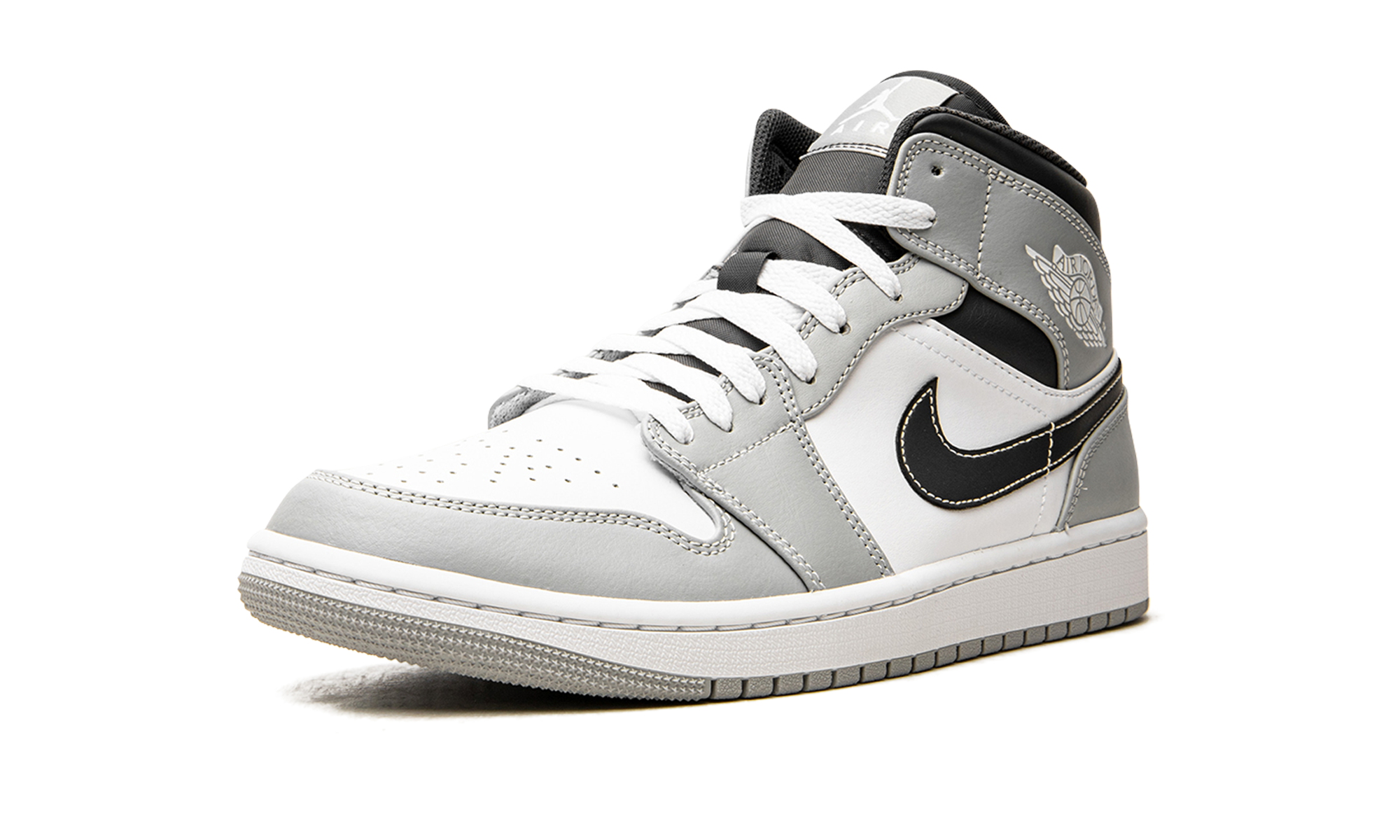 Air Jordan 1 Mid "Light Smoke Grey 2.0"