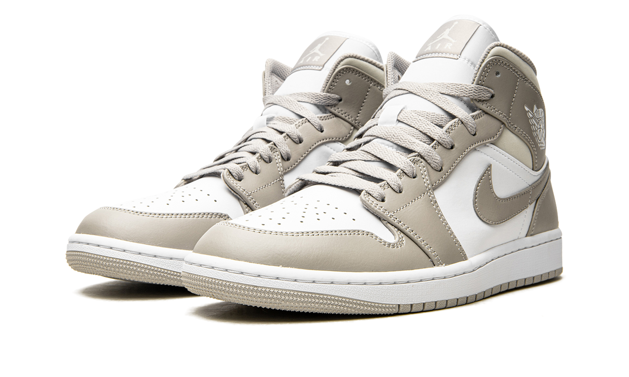 Air Jordan 1 Mid "Linen / College Grey"