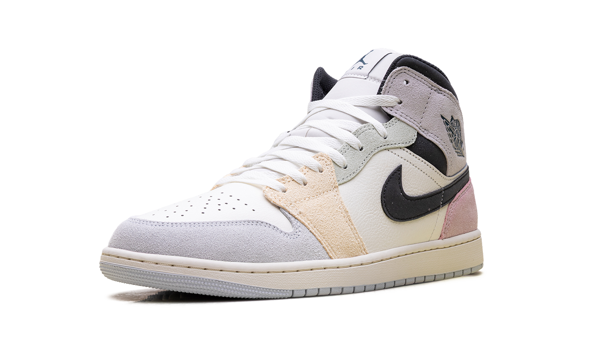 Air Jordan 1 Mid "Sail / Anthracite-jade Aura-iced Jade"