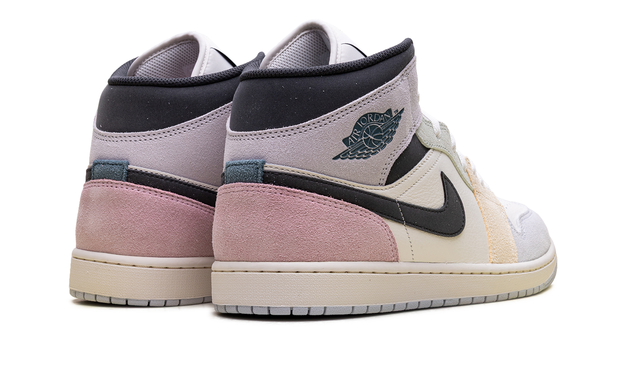 Air Jordan 1 Mid "Sail / Anthracite-jade Aura-iced Jade"
