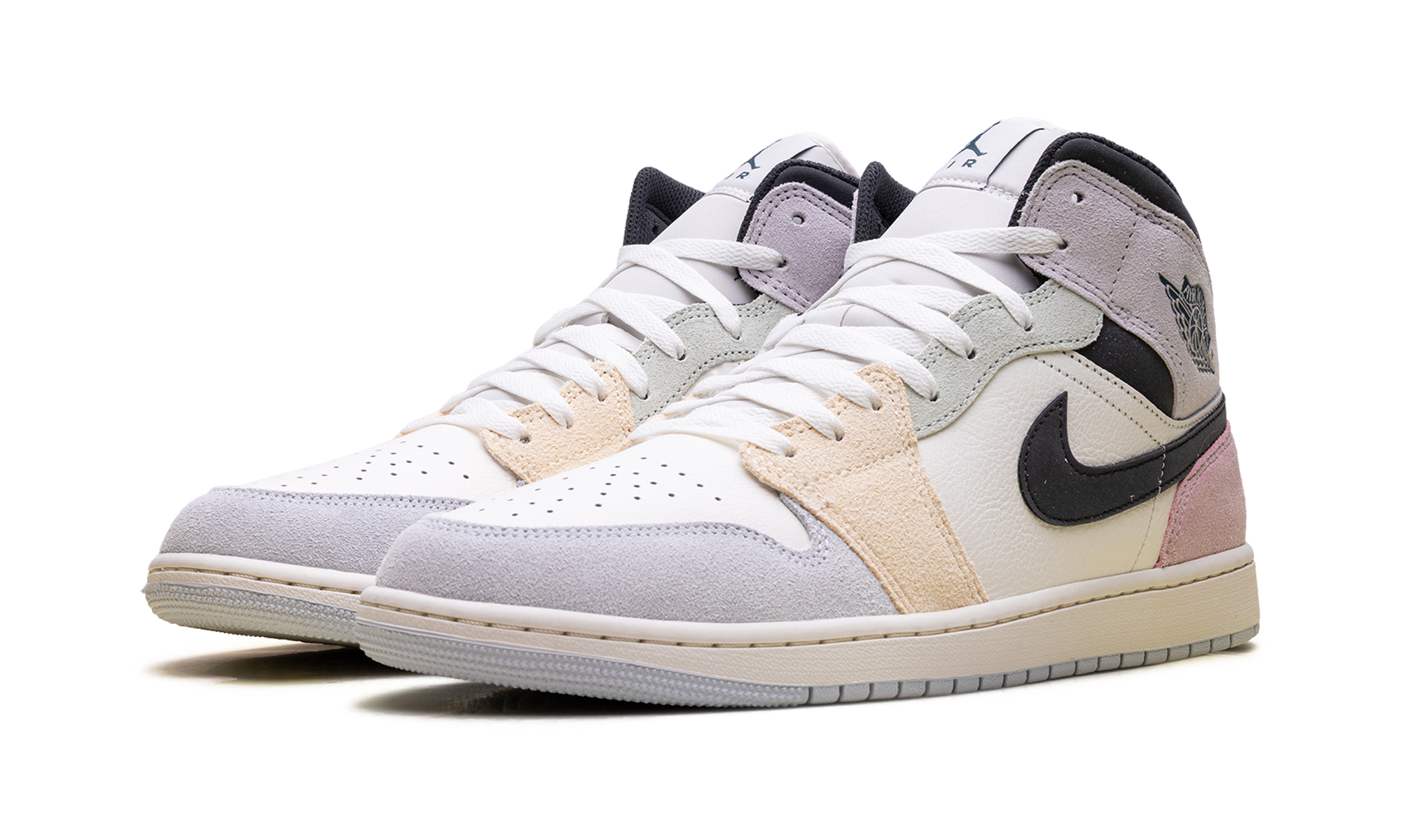 Air Jordan 1 Mid "Sail / Anthracite-jade Aura-iced Jade"