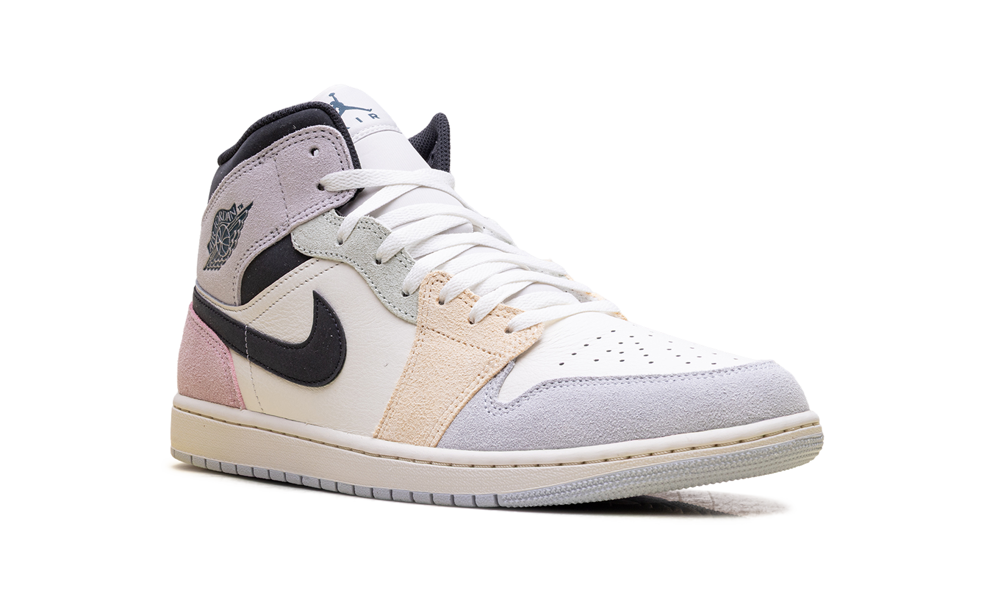 Air Jordan 1 Mid "Sail / Anthracite-jade Aura-iced Jade"