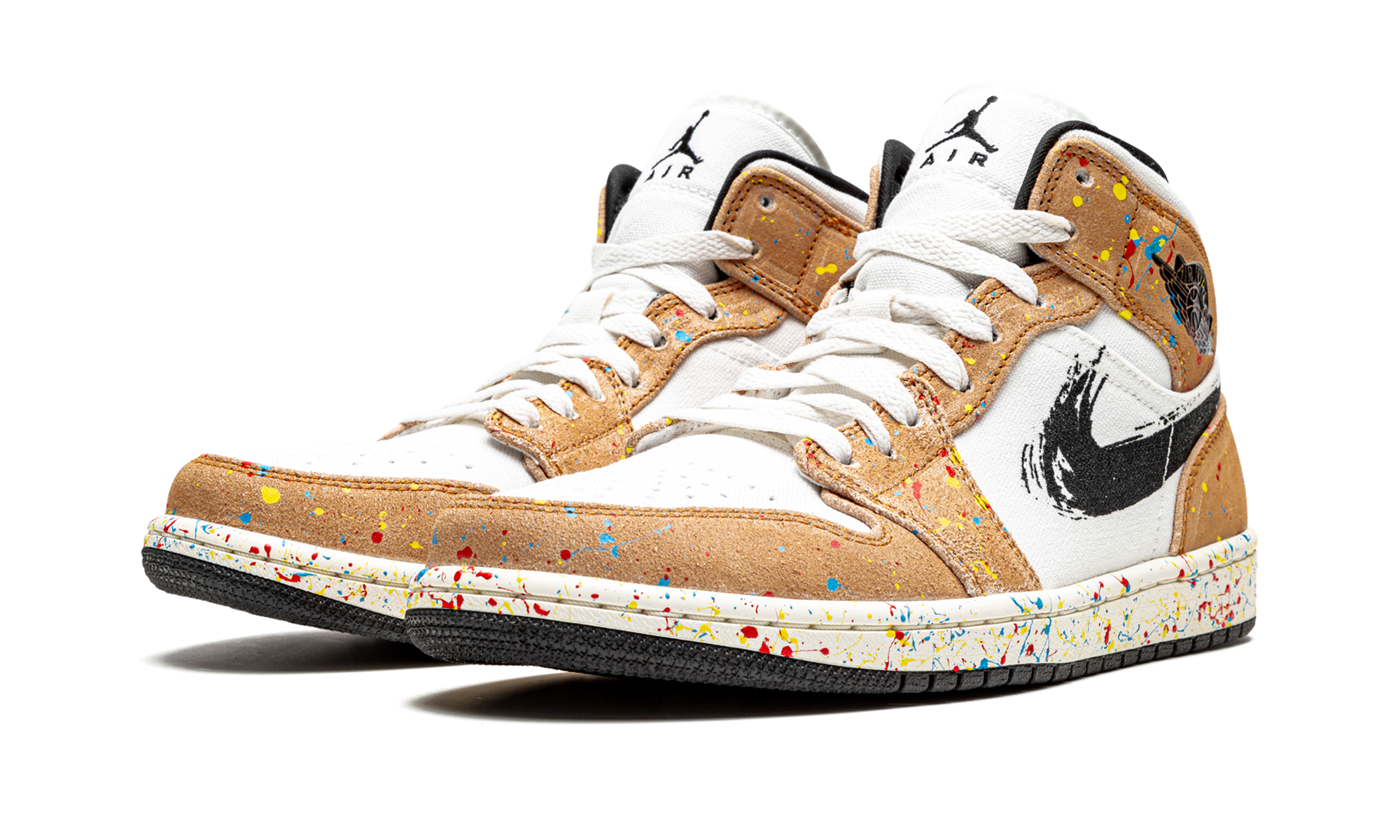 Air Jordan 1 Mid Se "Brushstroke"
