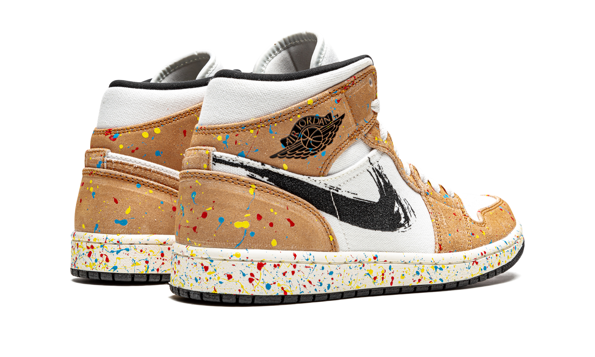 Air Jordan 1 Mid Se "Brushstroke"