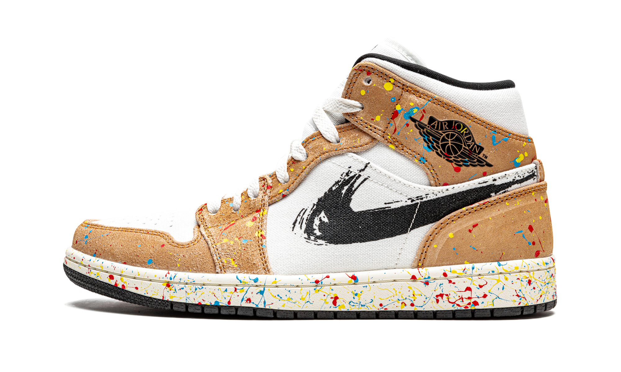Air Jordan 1 Mid Se "Brushstroke"