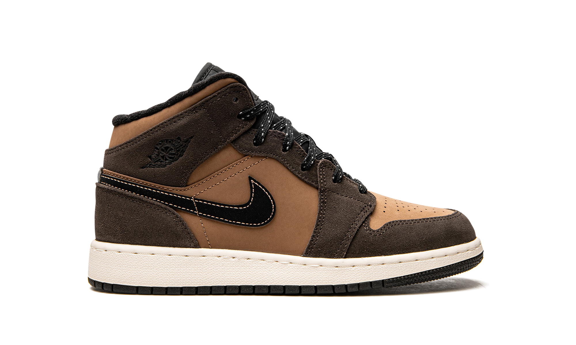 Air Jordan 1 Mid Se GS "Earth Tone"