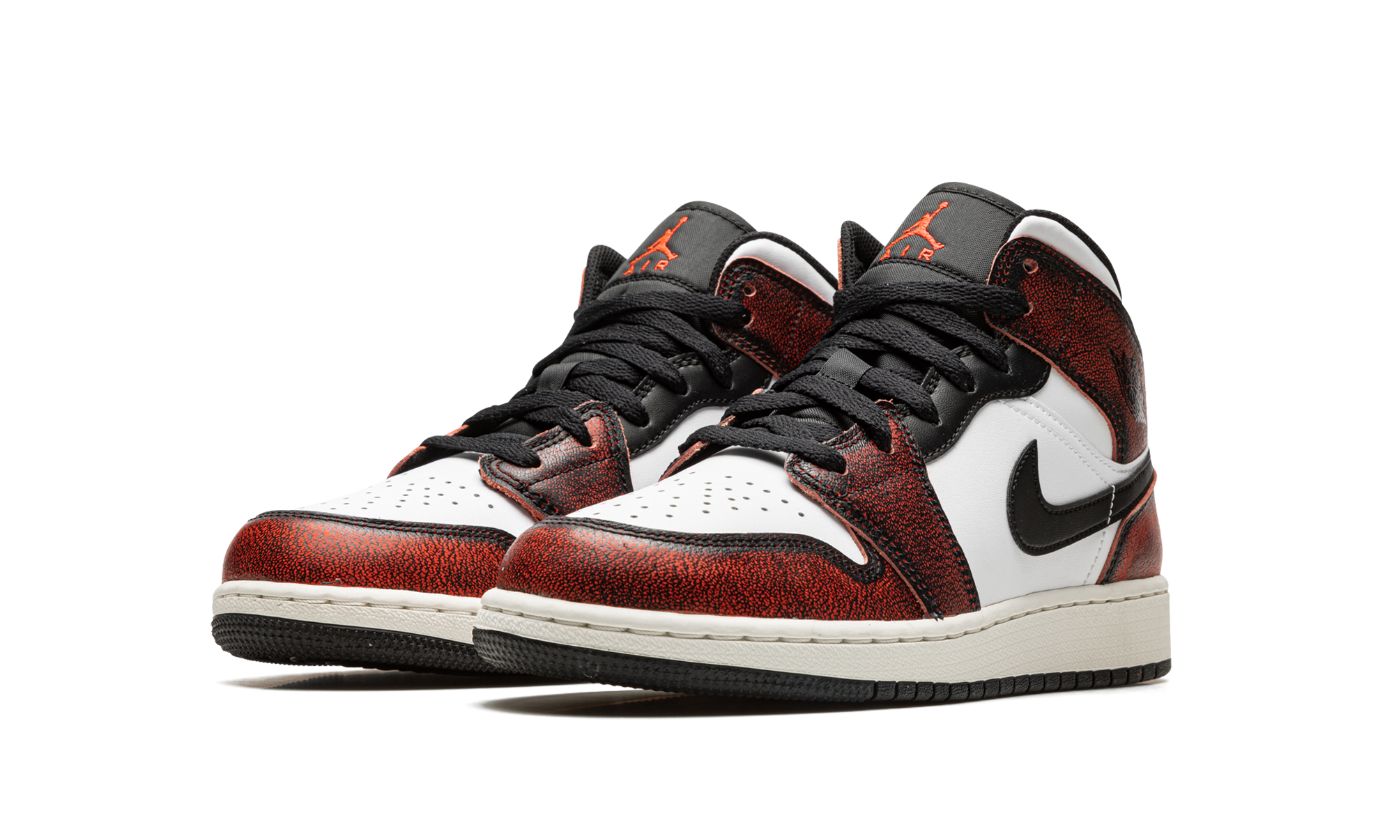 Air Jordan 1 Mid Se GS "Infrared"