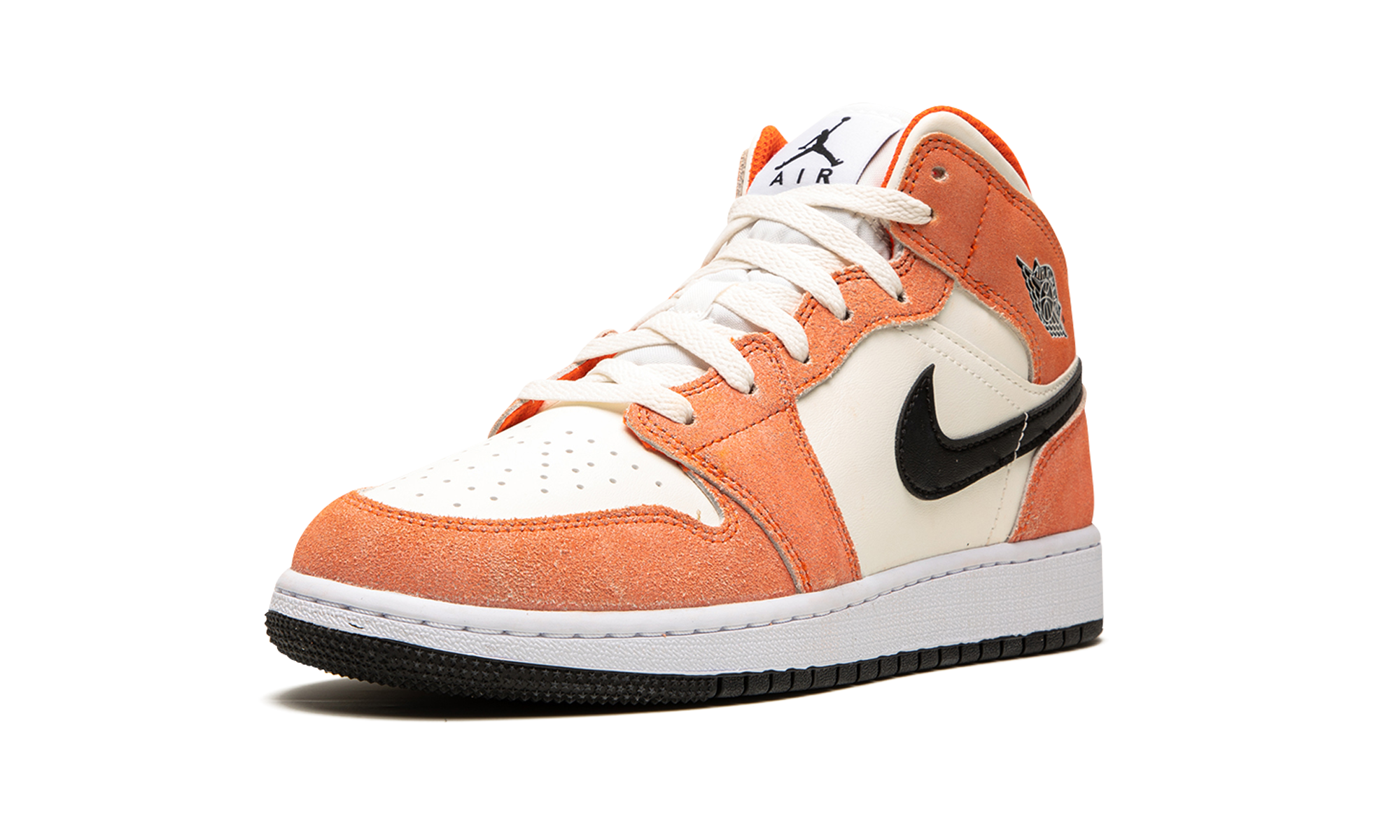 Air Jordan 1 Mid Se GS "Orange Suede"