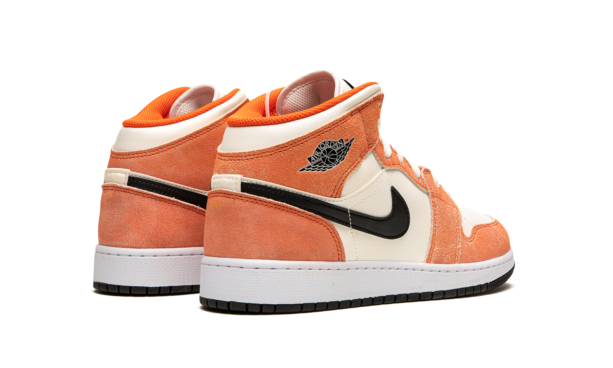Air Jordan 1 Mid Se GS "Orange Suede"