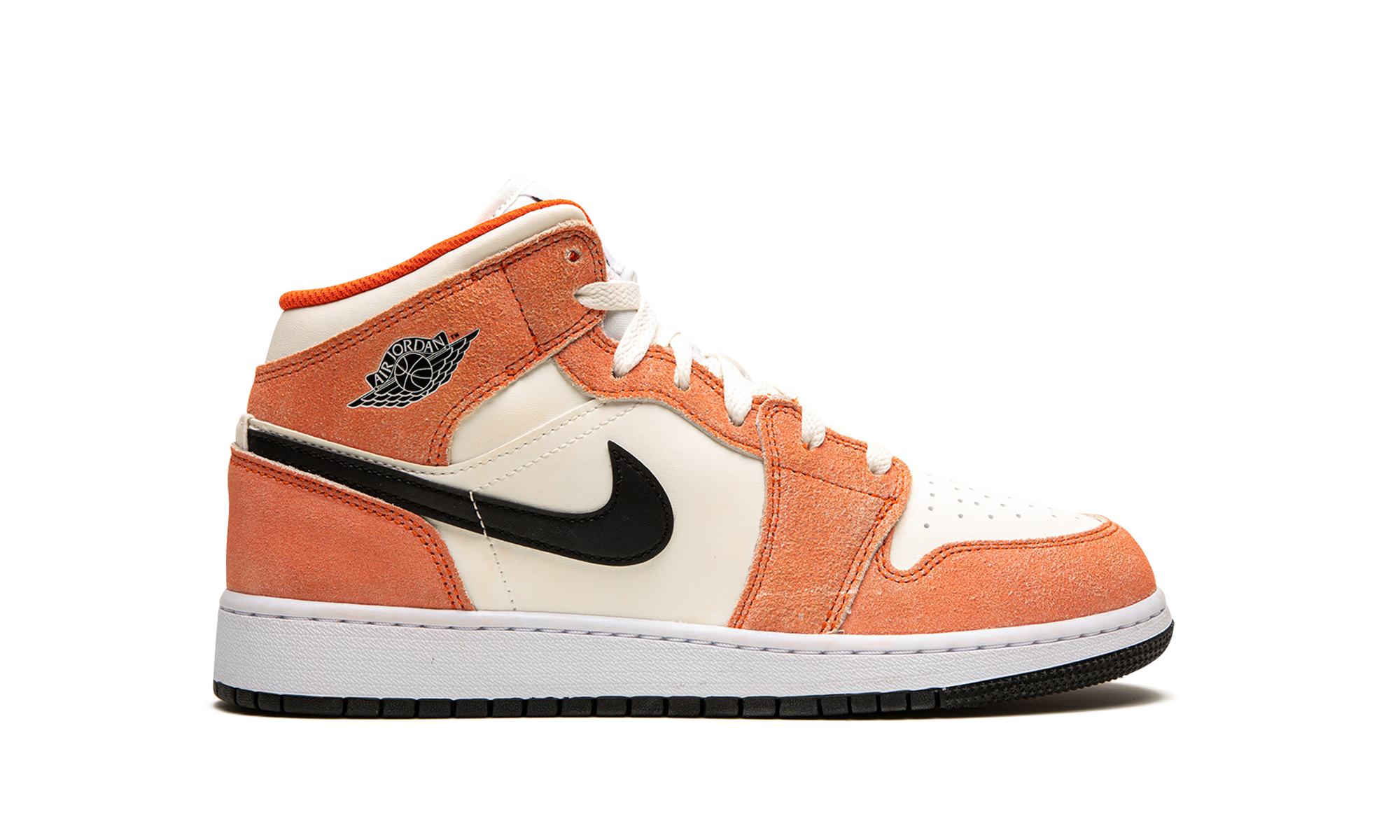 Air Jordan 1 Mid Se GS "Orange Suede"