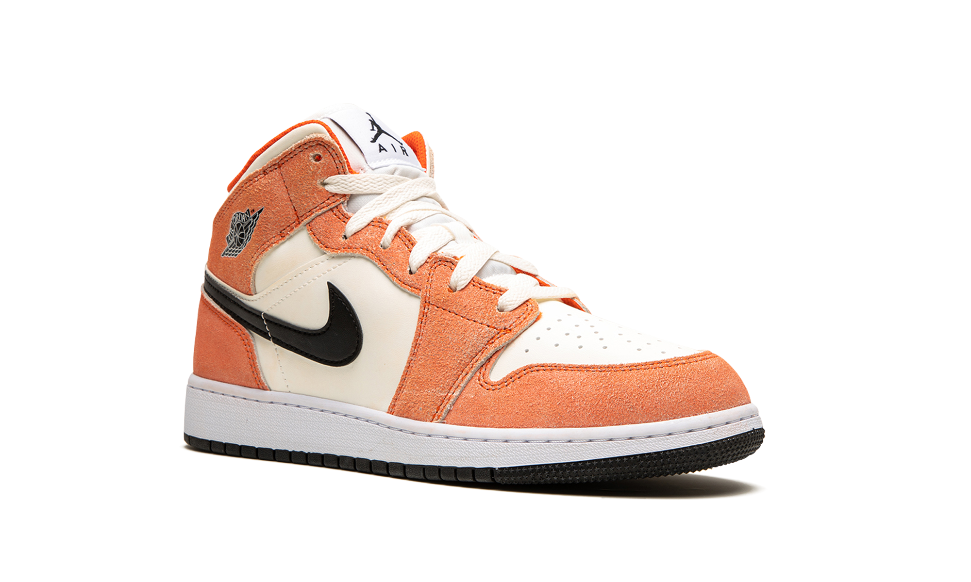 Air Jordan 1 Mid Se GS "Orange Suede"