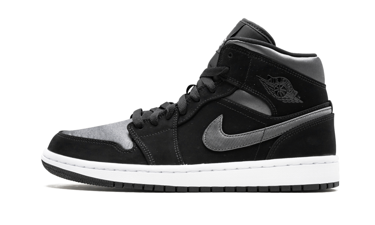 Air Jordan 1 Mid Se "Nylon - Black/grey"