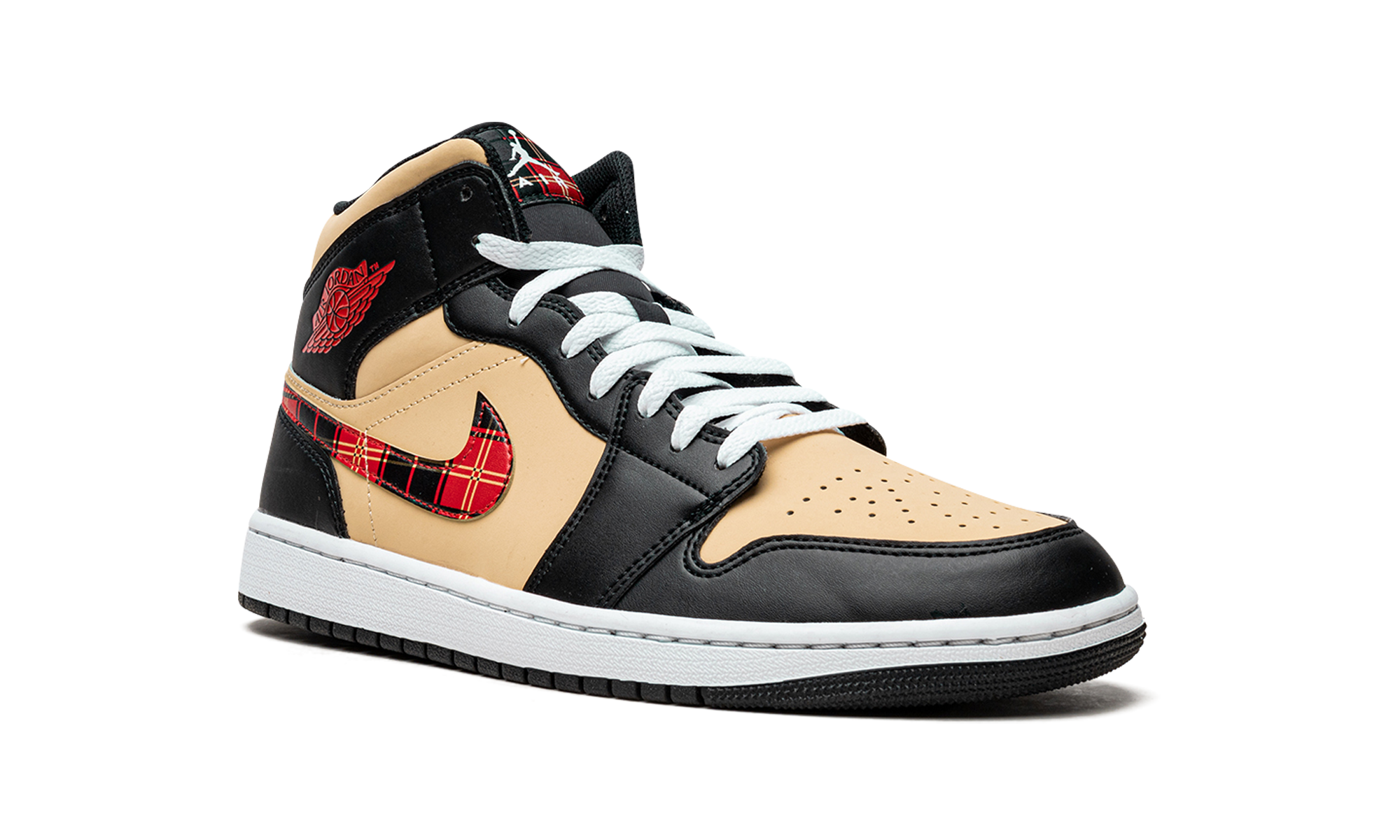 Air Jordan 1 Mid Se "Tartan Swoosh"