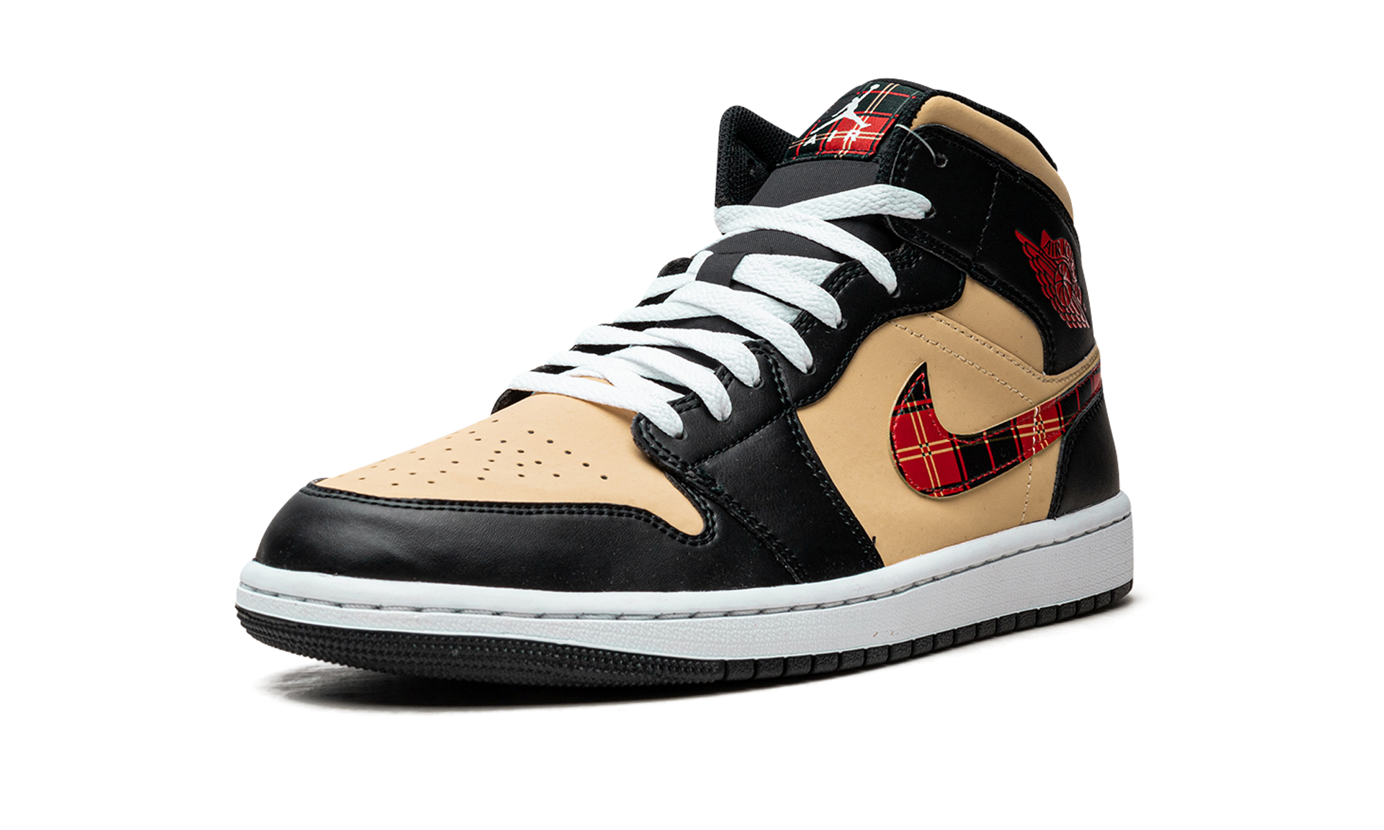Air Jordan 1 Mid Se "Tartan Swoosh"