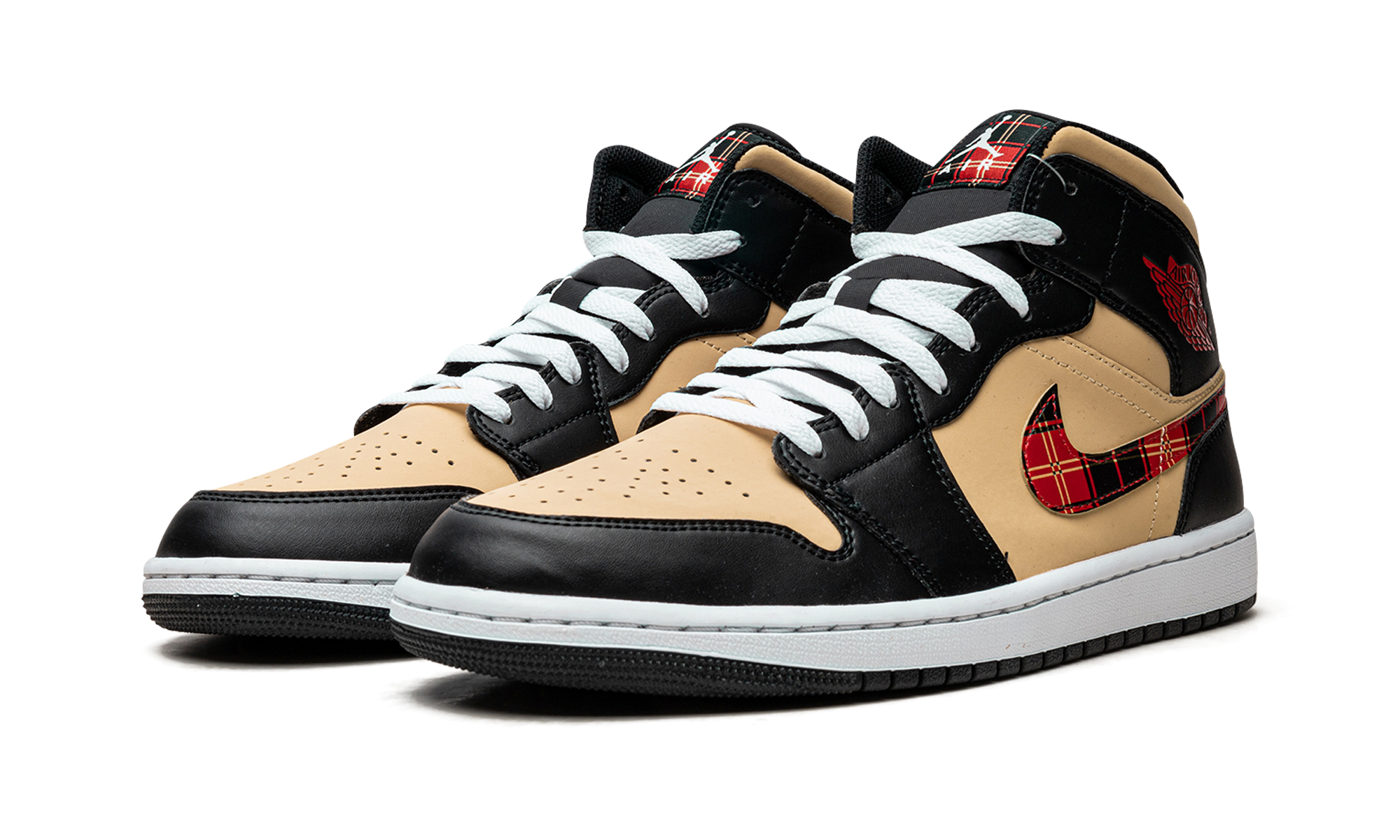 Air Jordan 1 Mid Se "Tartan Swoosh"