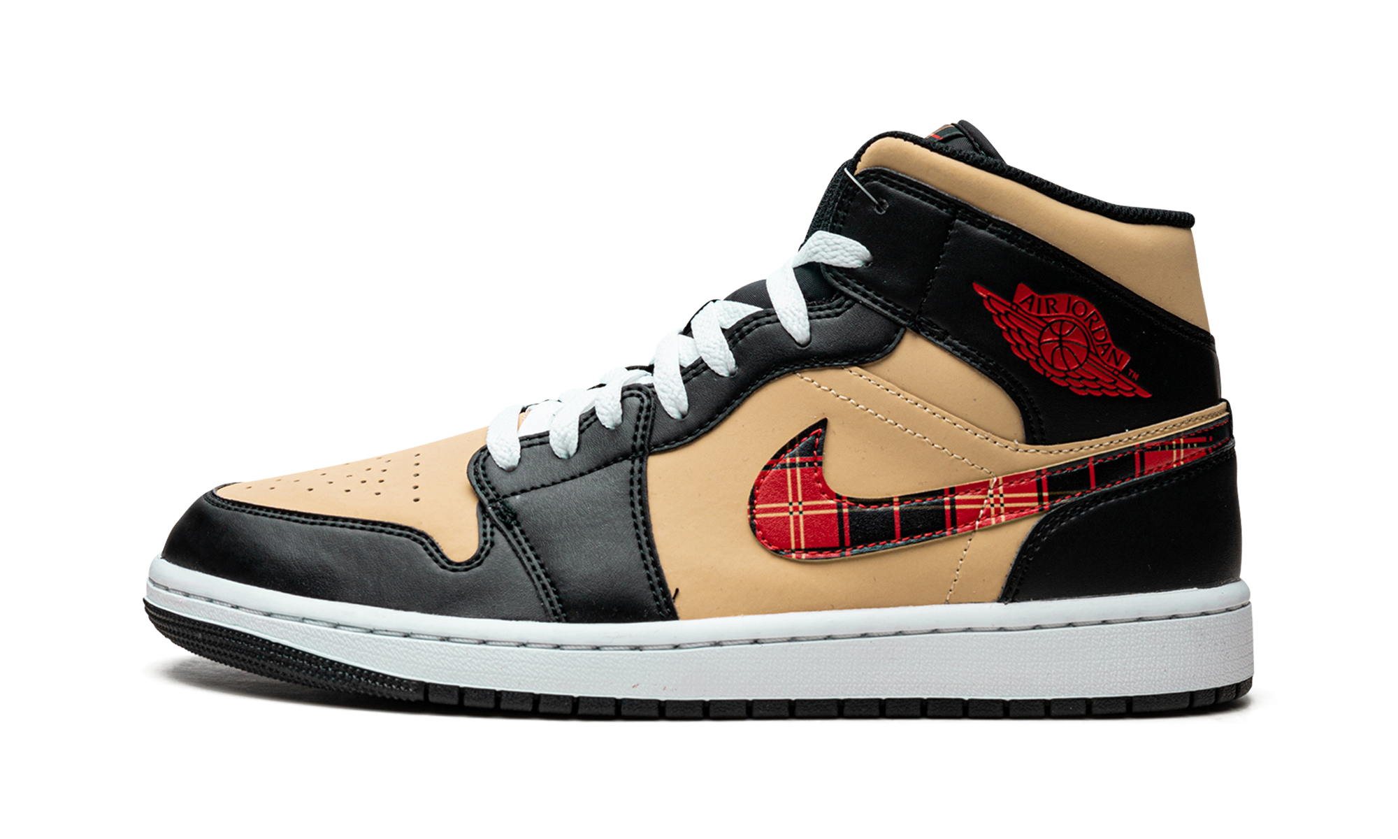 Air Jordan 1 Mid Se "Tartan Swoosh"