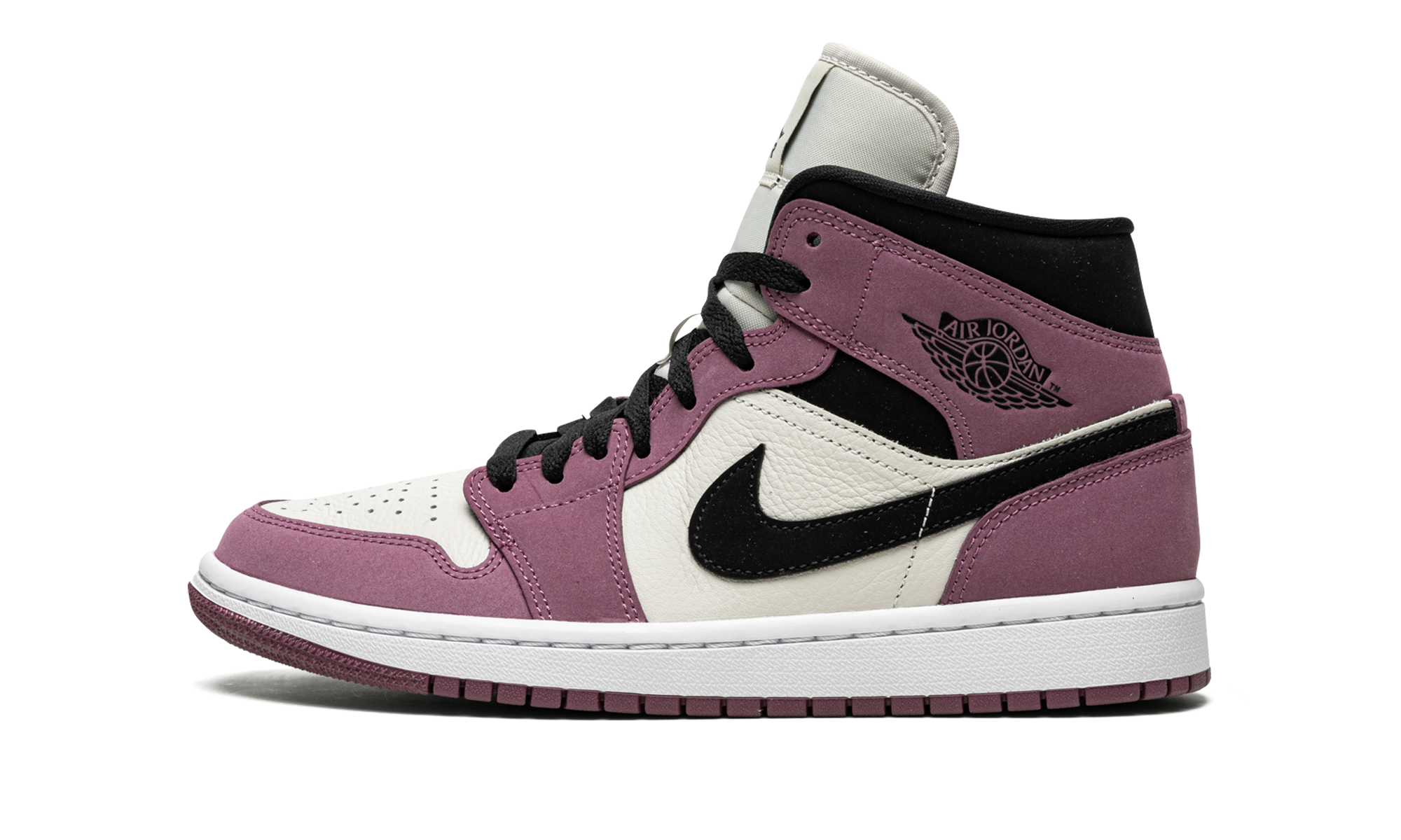 Air Jordan 1 Mid Se Women "Berry Pink"
