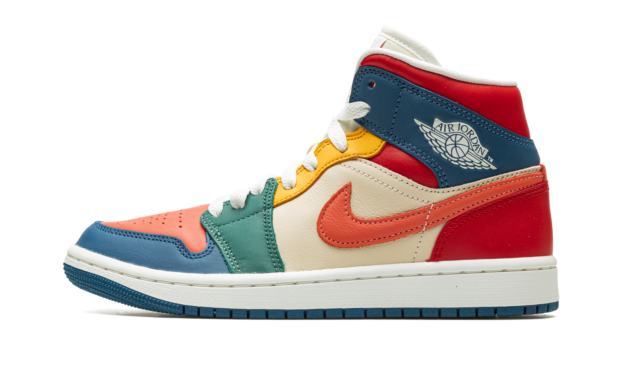 Air Jordan 1 Mid Se Women "Multi-color"