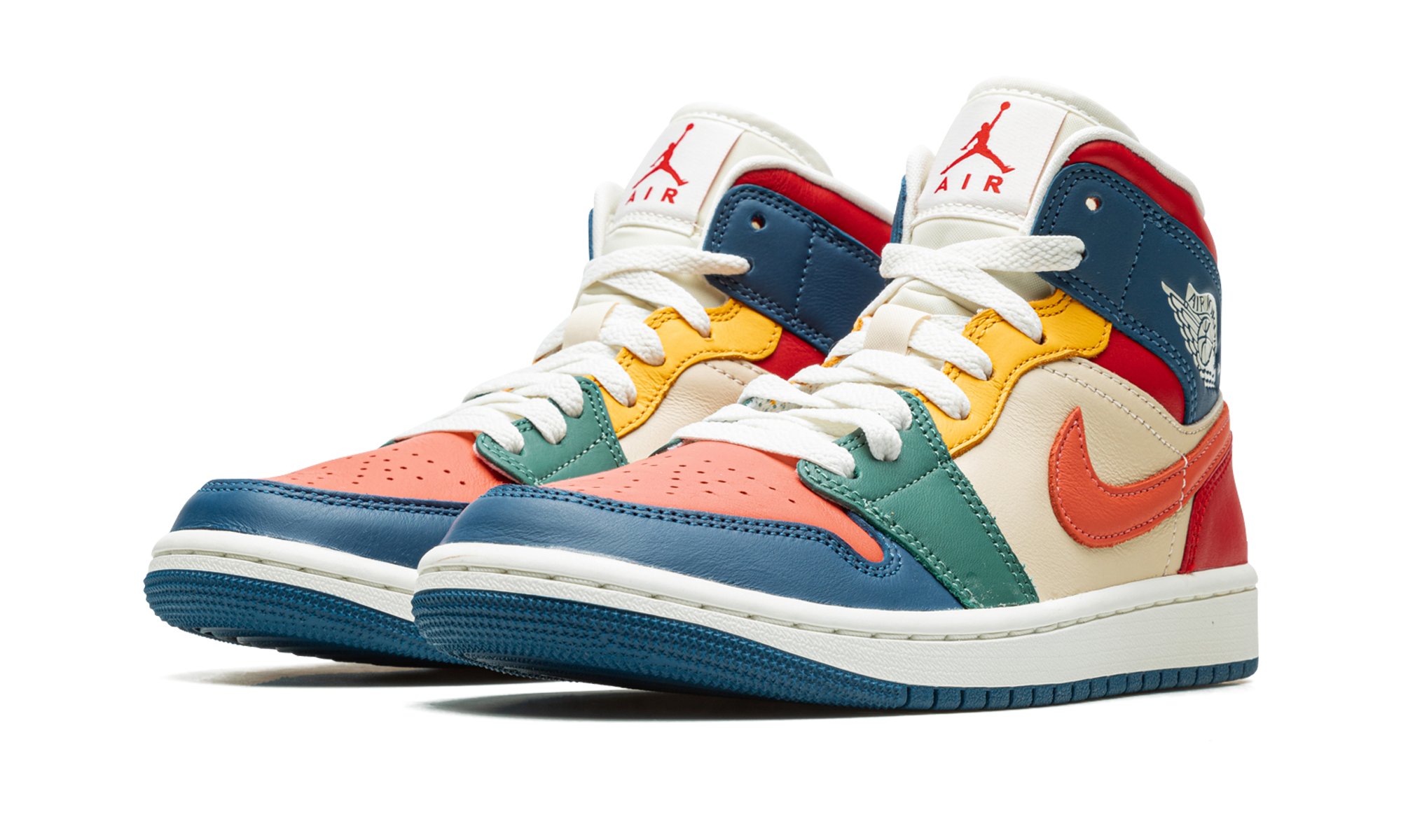 Air Jordan 1 Mid Se Women "Multi-color"