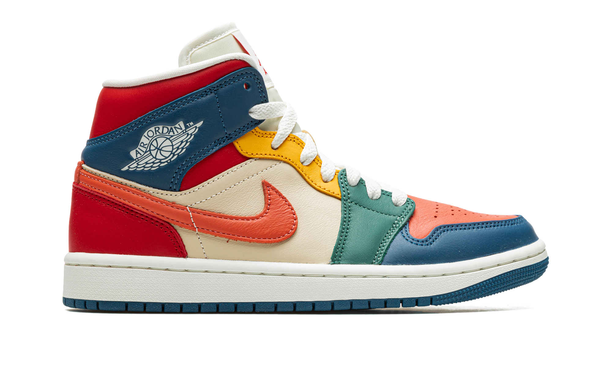 Air Jordan 1 Mid Se Women "Multi-color"