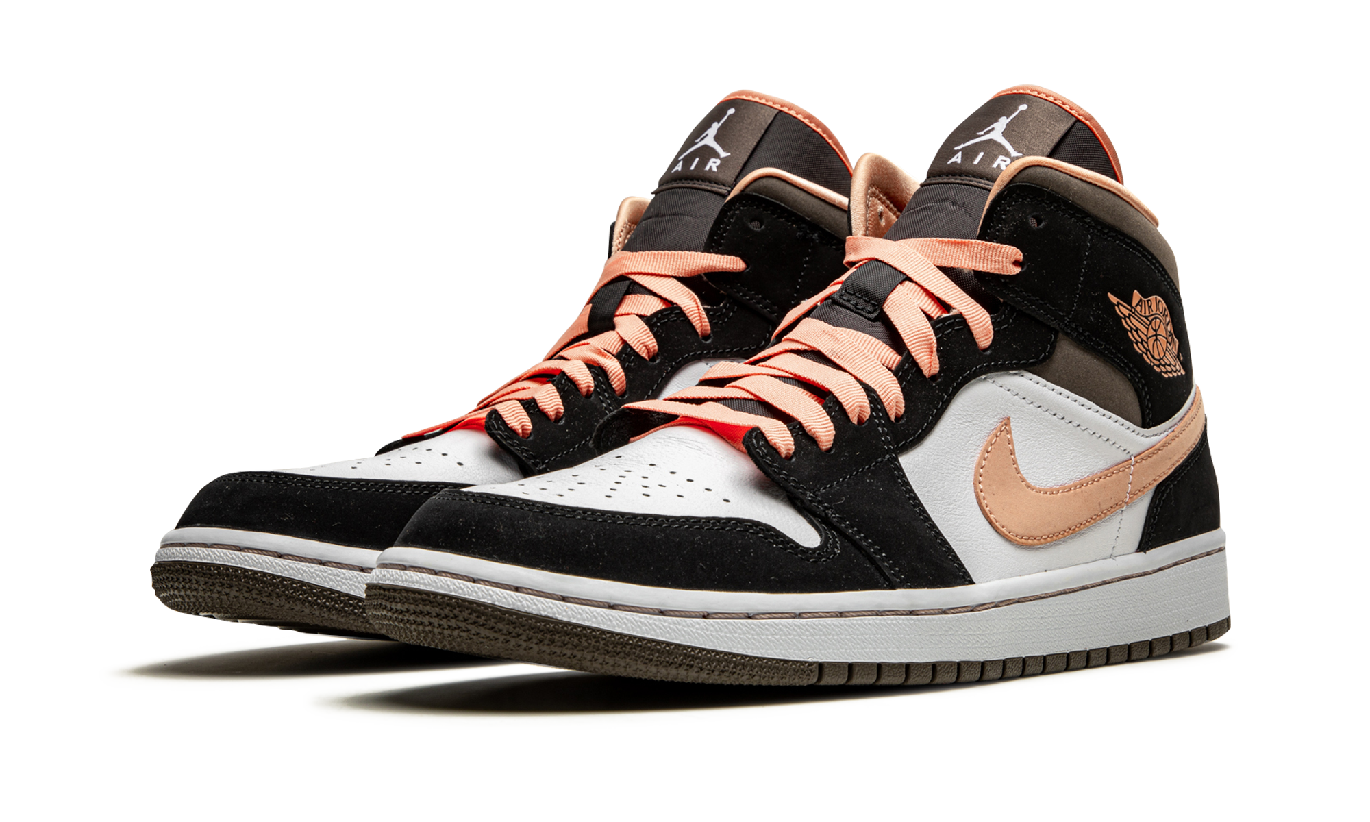 Air Jordan 1 Mid Se Women "Peach Mocha"