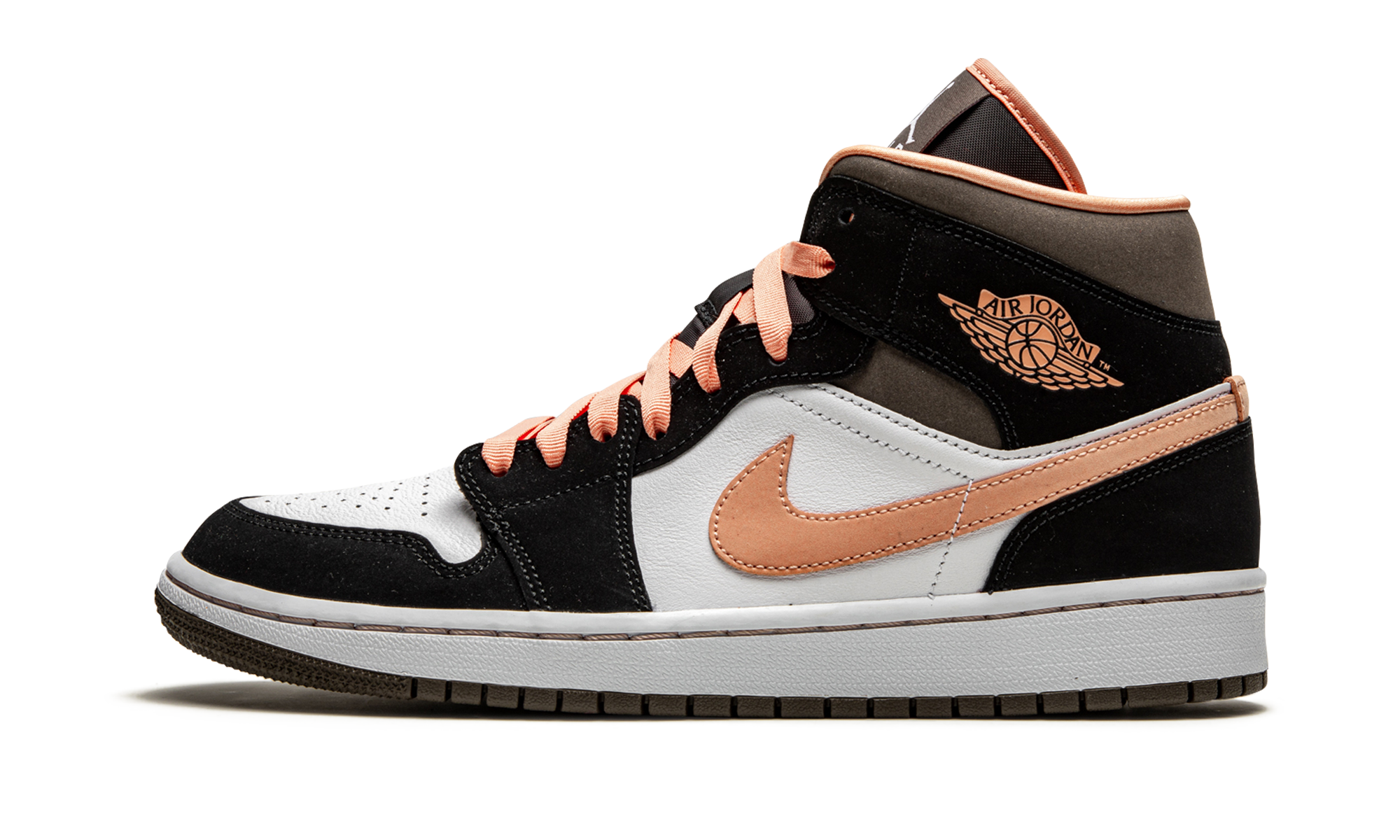 Air Jordan 1 Mid Se Women "Peach Mocha"