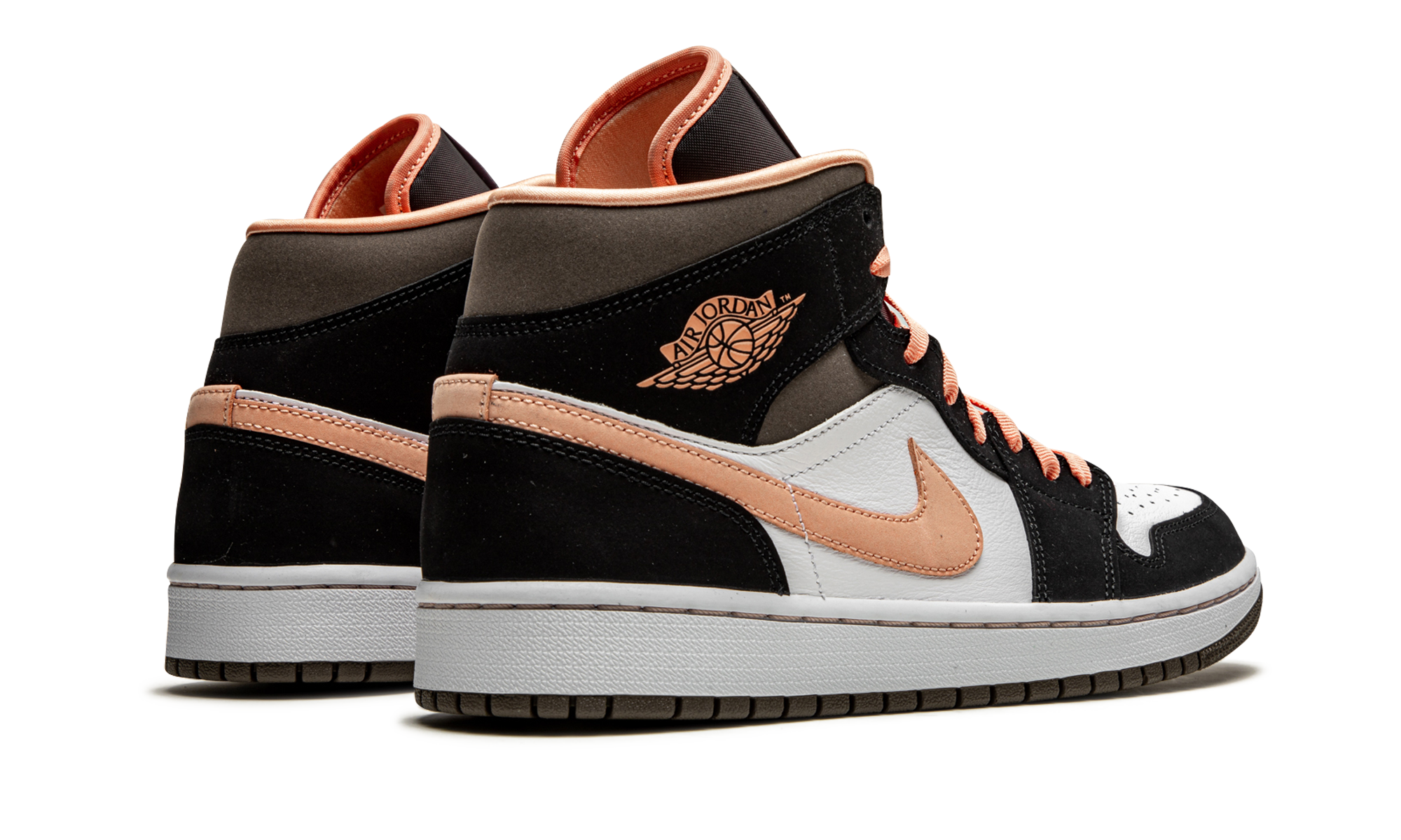 Air Jordan 1 Mid Se Women "Peach Mocha"